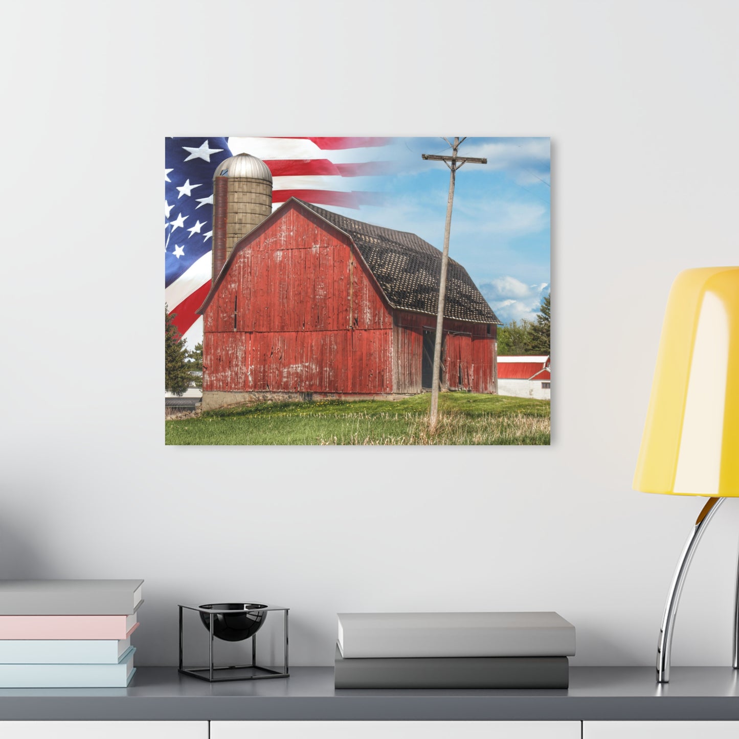 U R There Photography An American Farm I Rustic Farmhouse Acrylic Wall Print