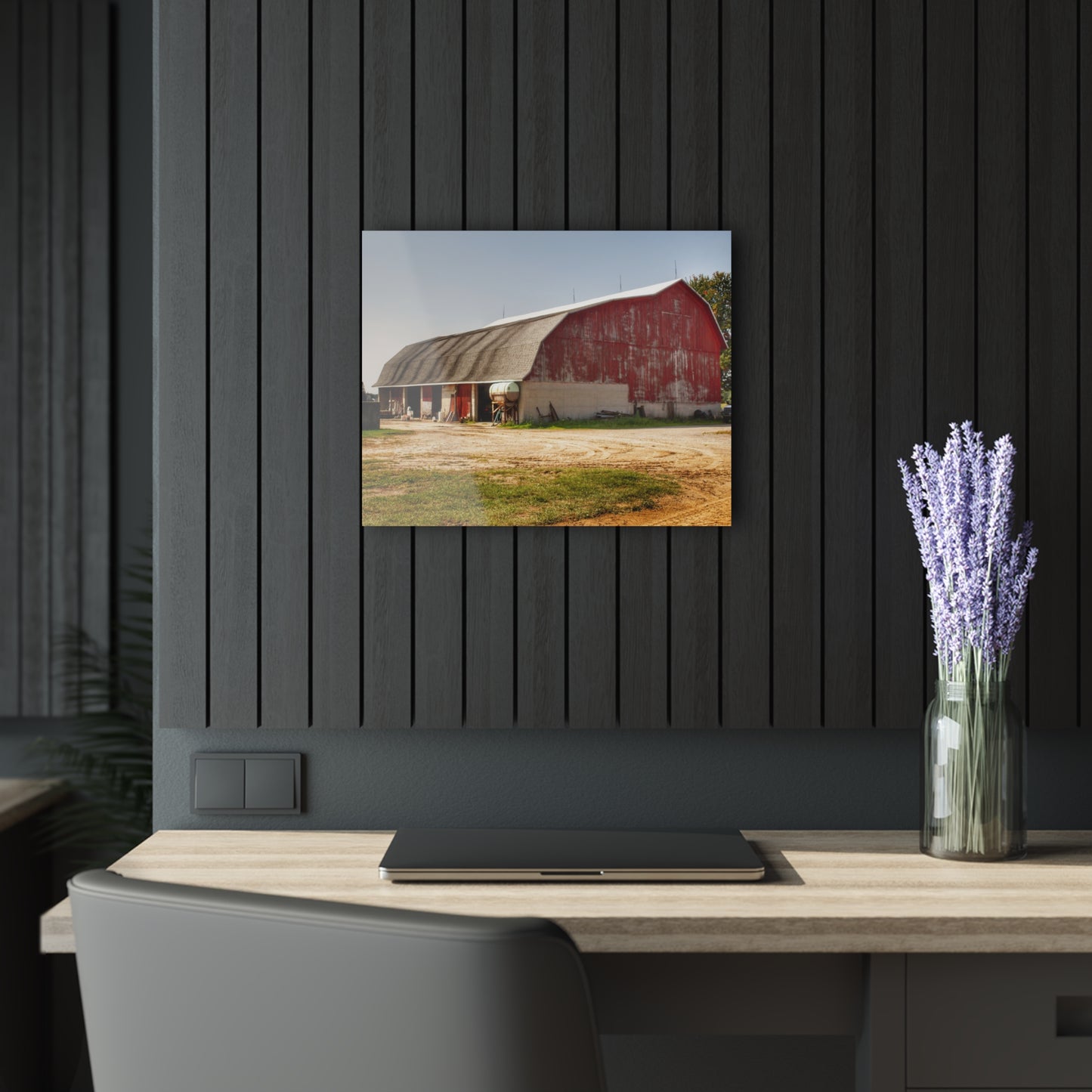 U R There Photography Quonset Barn Rustic Farmhouse Acrylic Wall Print