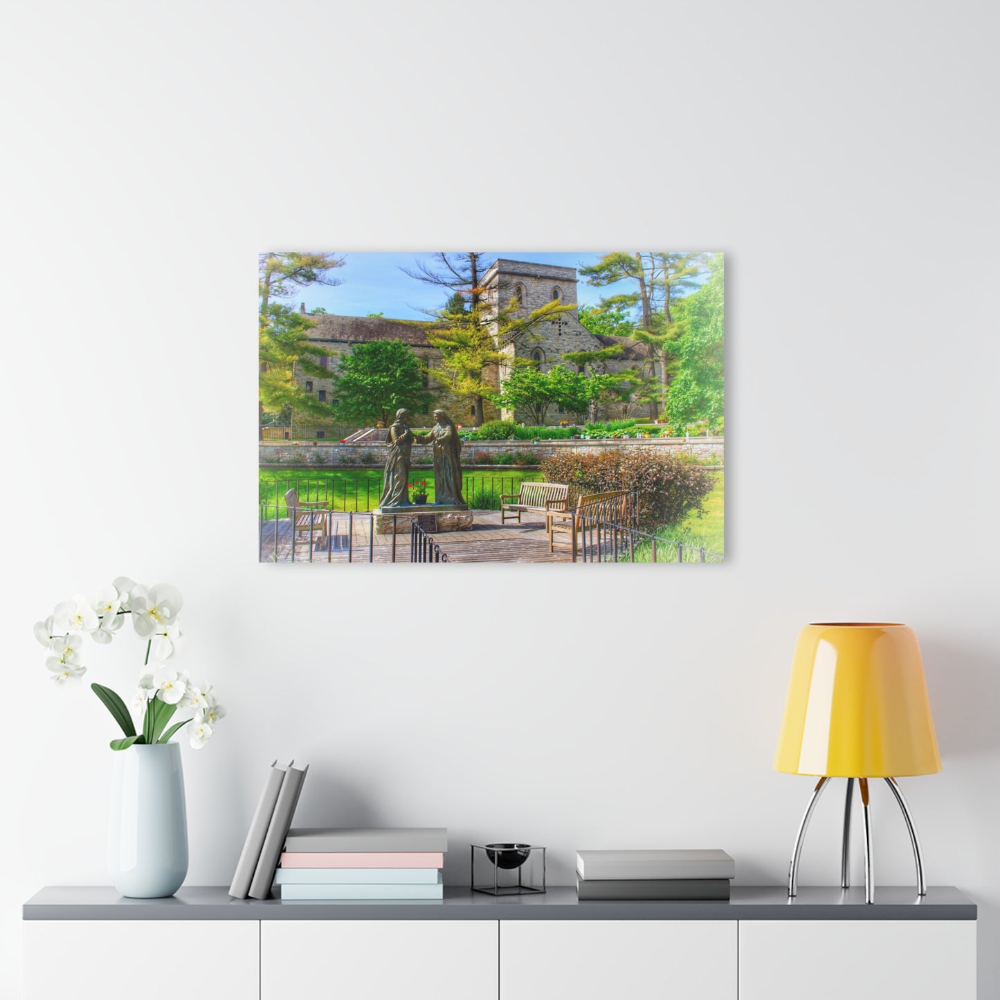 U R There Photography Saint Hugos of the Hills I Rustic Farmhouse Acrylic Wall Print
