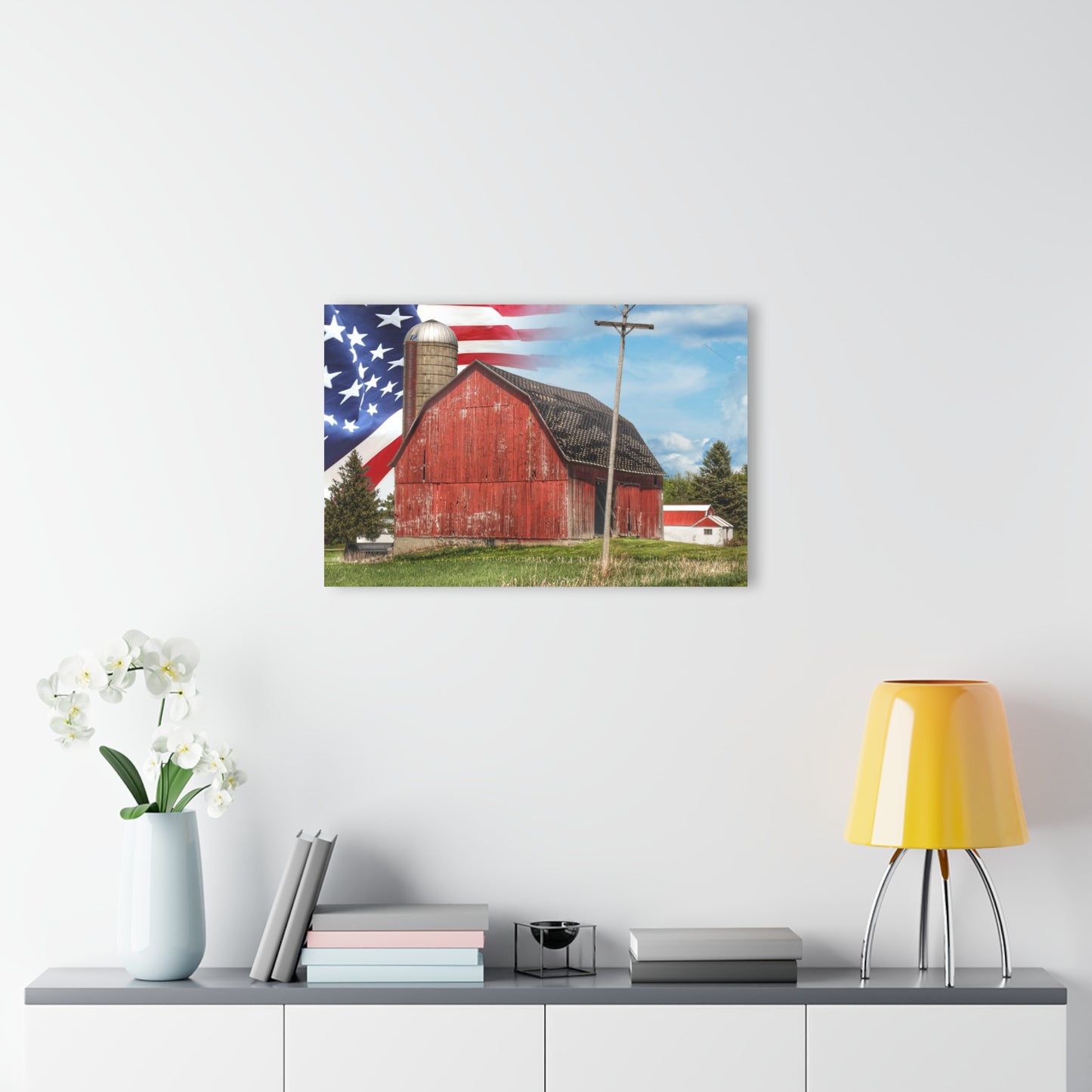 U R There Photography An American Farm I Rustic Farmhouse Acrylic Wall Print