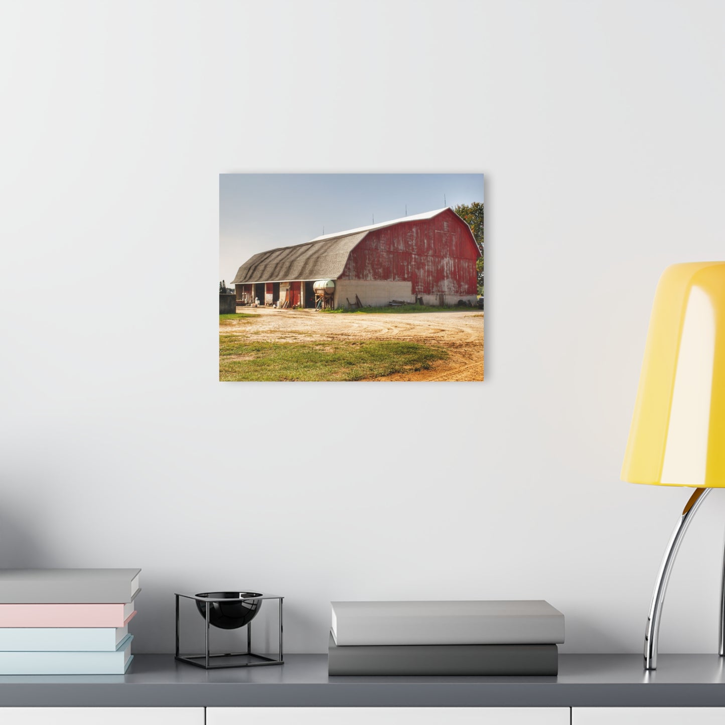 U R There Photography Quonset Barn Rustic Farmhouse Acrylic Wall Print