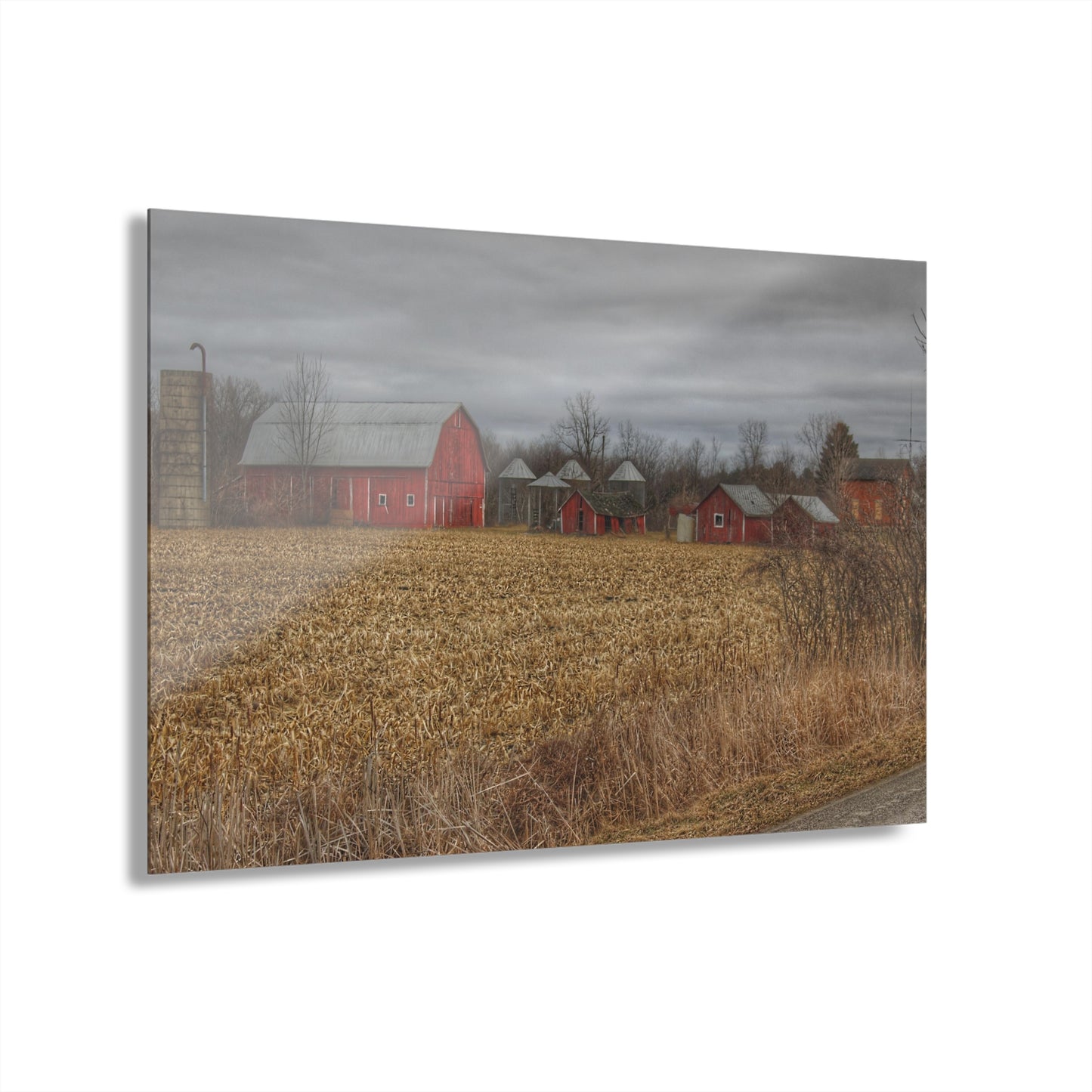 U R There Photography Barnes of Arbela II Rustic Farmhouse Acrylic Wall Print