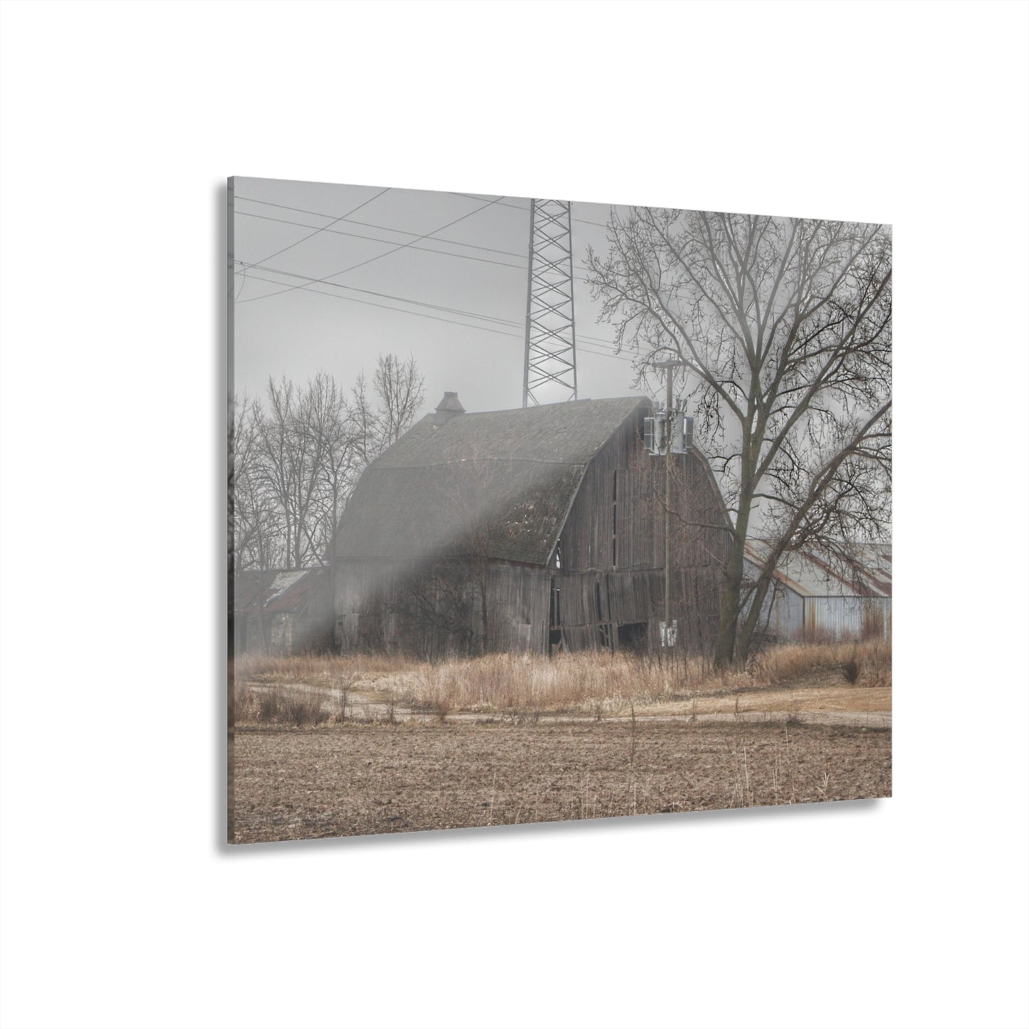 U R There Photography Barnes Road End of Days Rustic Farmhouse Acrylic Wall Print