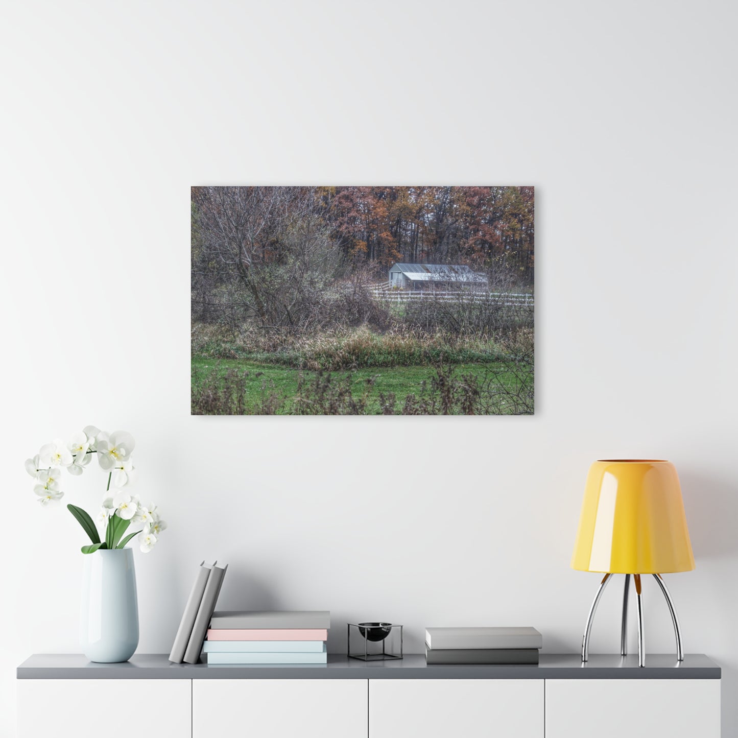 U R There Photography Shifman Road Stable Rustic Farmhouse Acrylic Wall Print