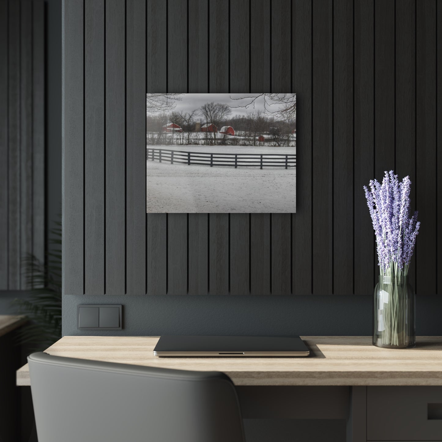 U R There Photography Barns of Barber Road II Rustic Farmhouse Acrylic Wall Print