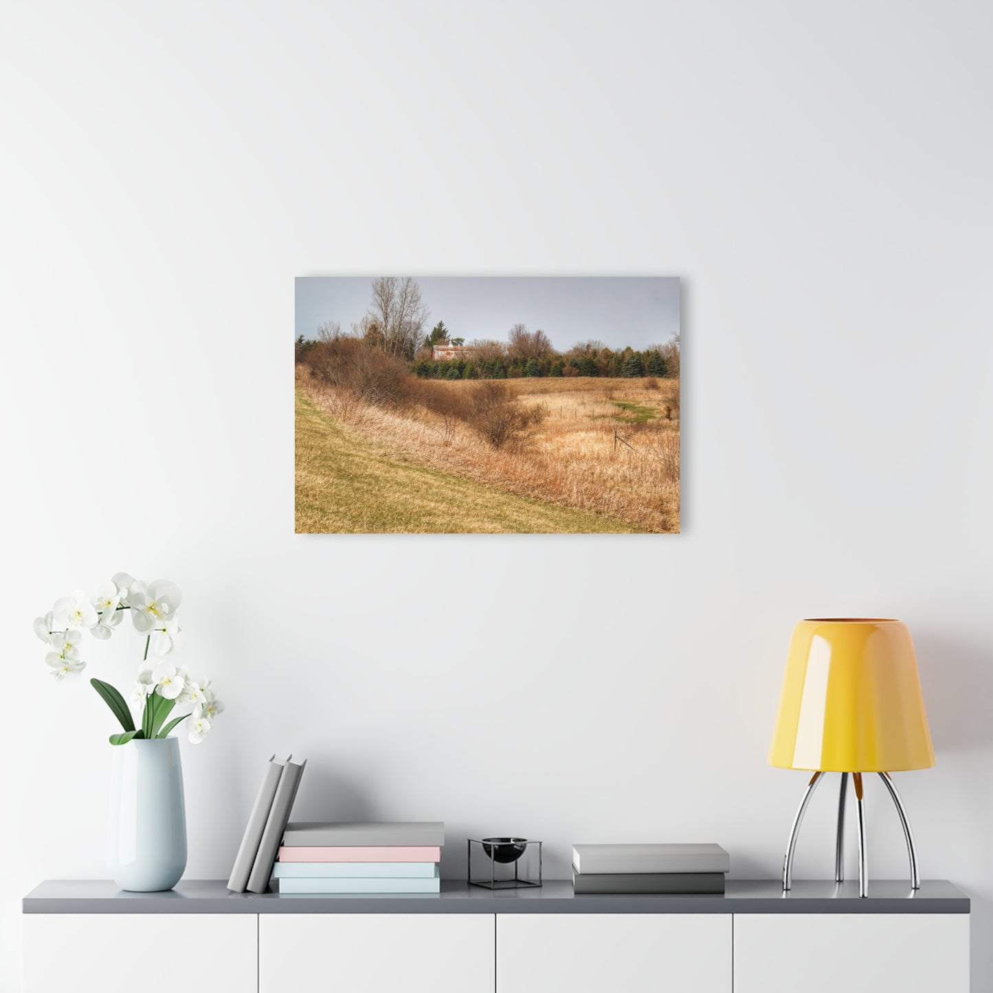 U R There Photography Beyond the Short Pines Rustic Farmhouse Acrylic Wall Print