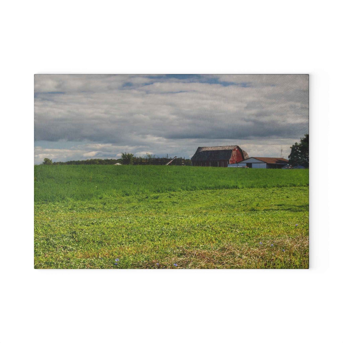 Rustic Farmhouse Cutting Board| Across the Field in Kingston