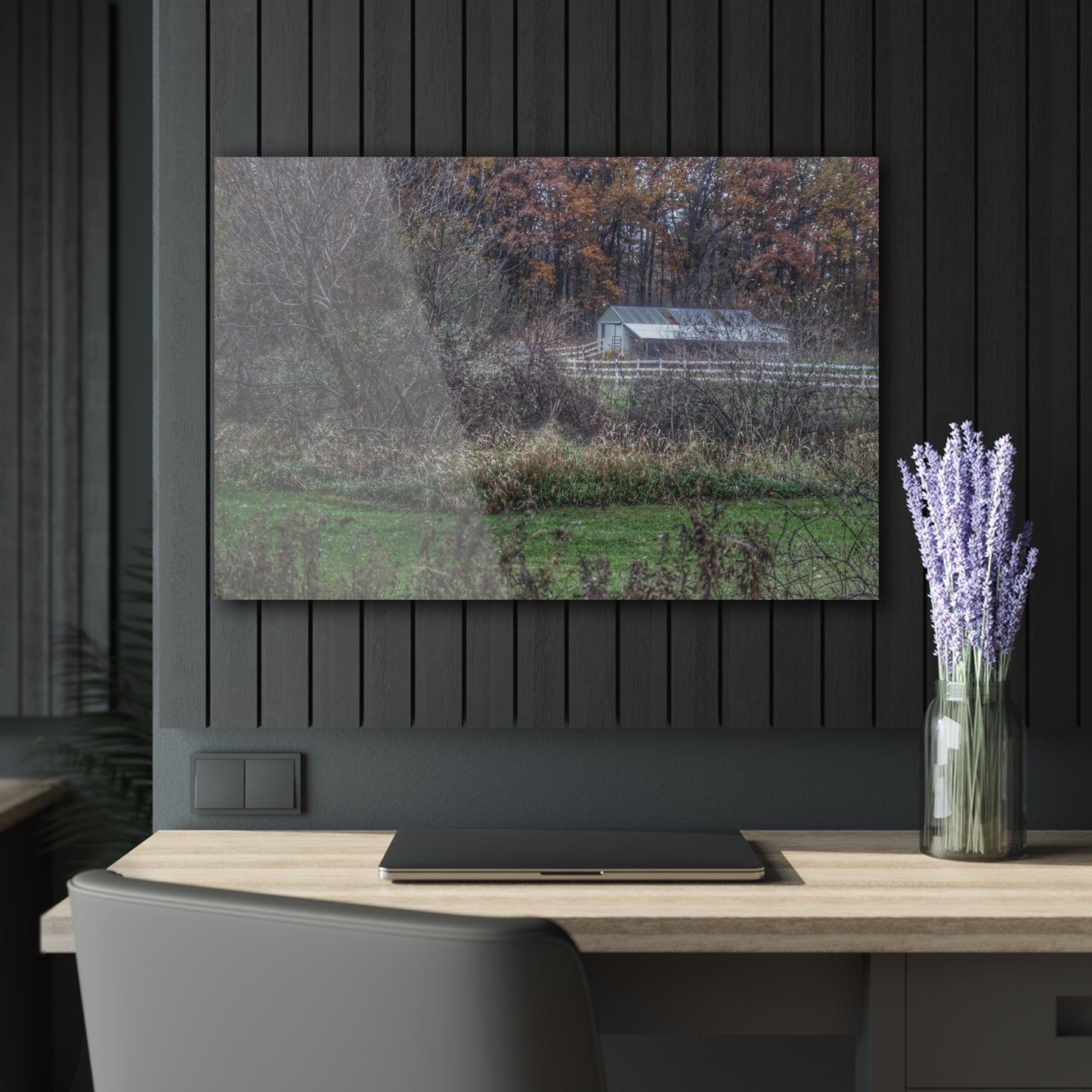 U R There Photography Shifman Road Stable Rustic Farmhouse Acrylic Wall Print