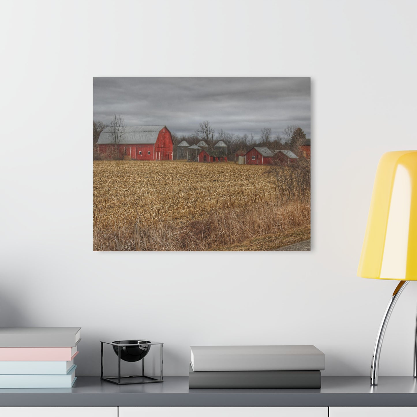U R There Photography Barnes of Arbela II Rustic Farmhouse Acrylic Wall Print