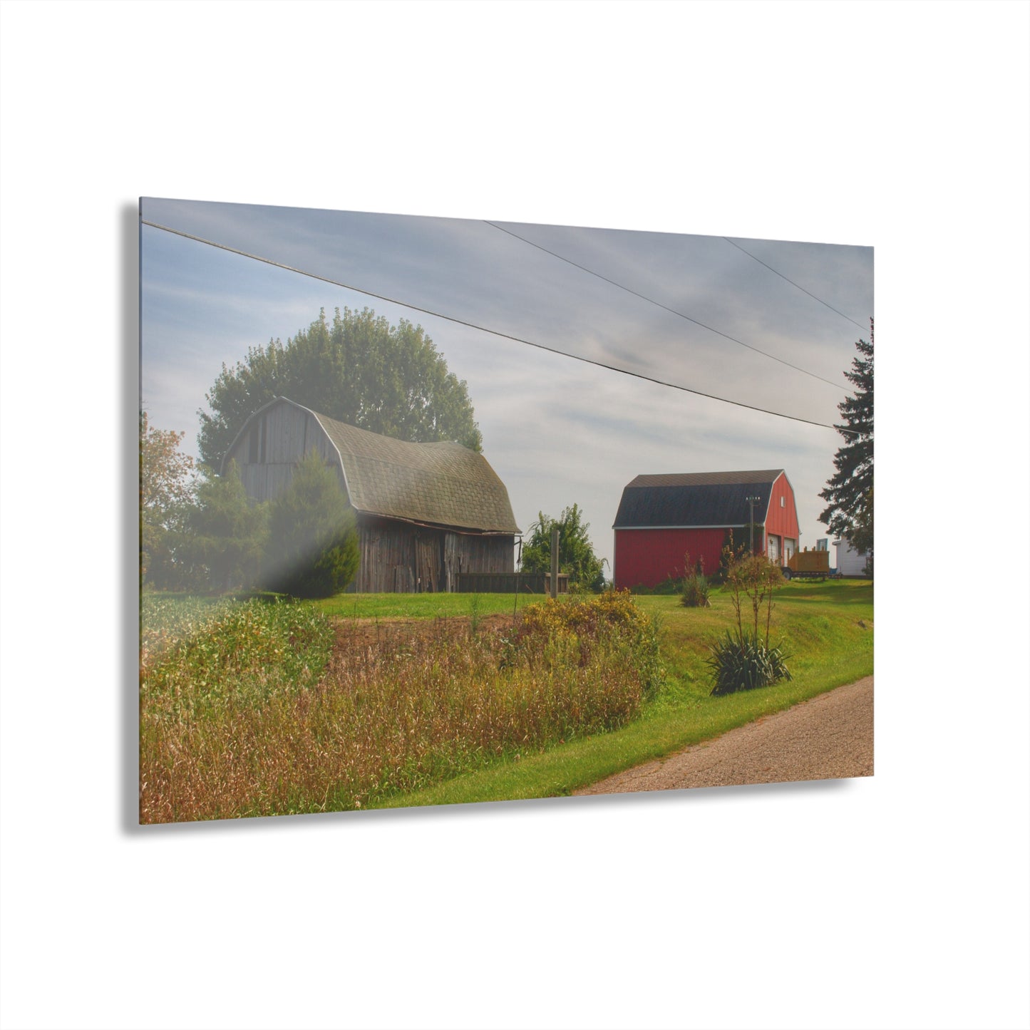 U R There Photography Schott Road Generations Rustic Farmhouse Acrylic Wall Print