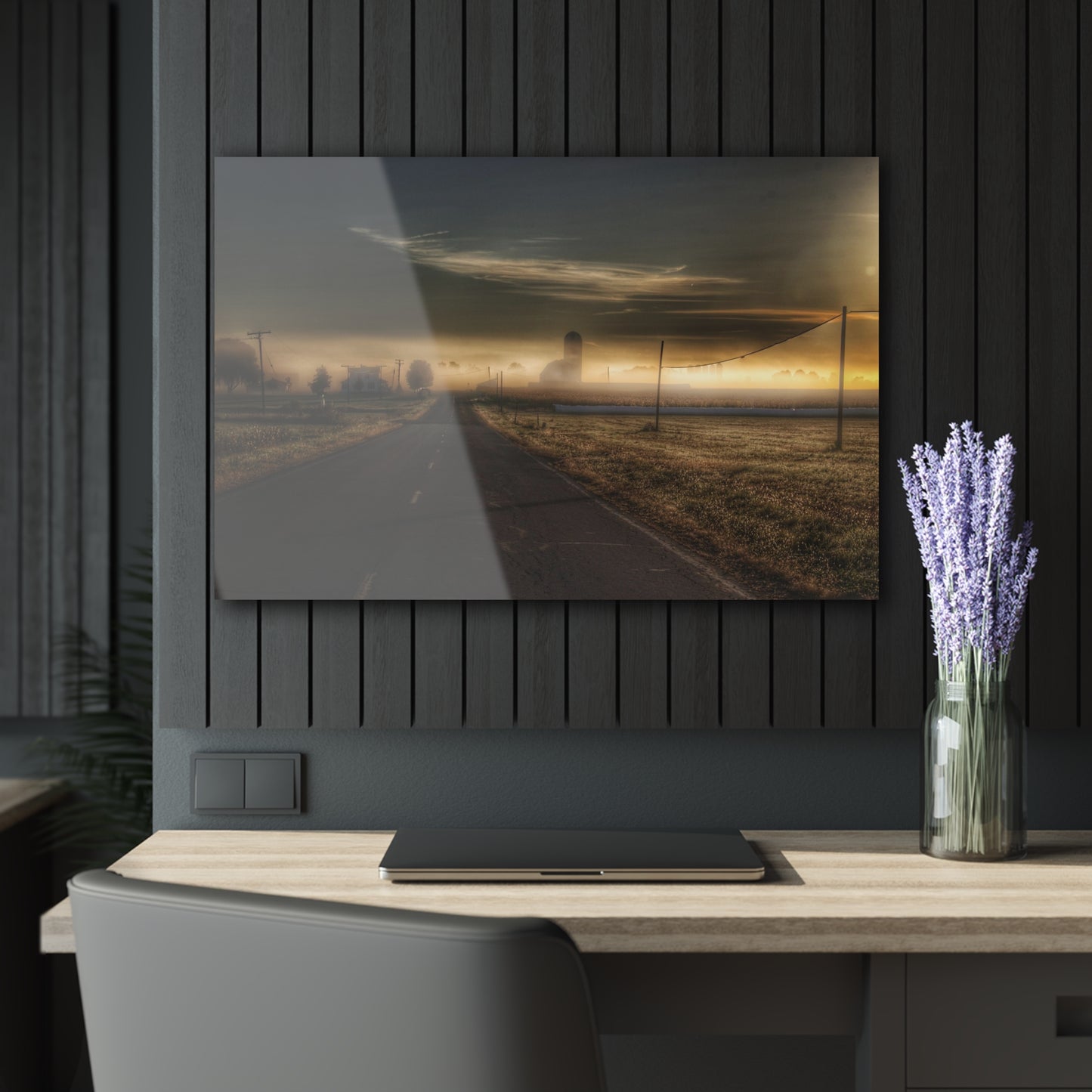 U R There Photography By Dawns Early Light Rustic Farmhouse Acrylic Wall Print