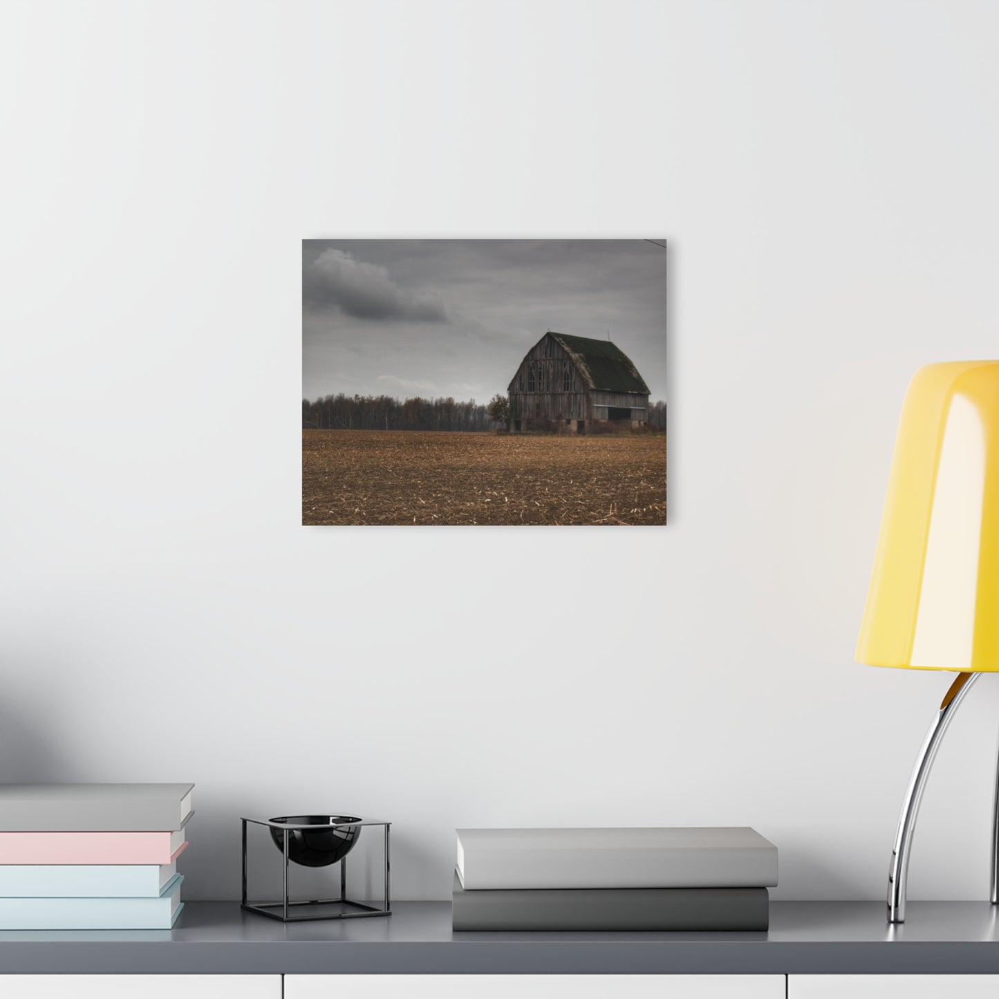 U R There Photography Stone Road Old Grey I Rustic Farmhouse Acrylic Wall Print