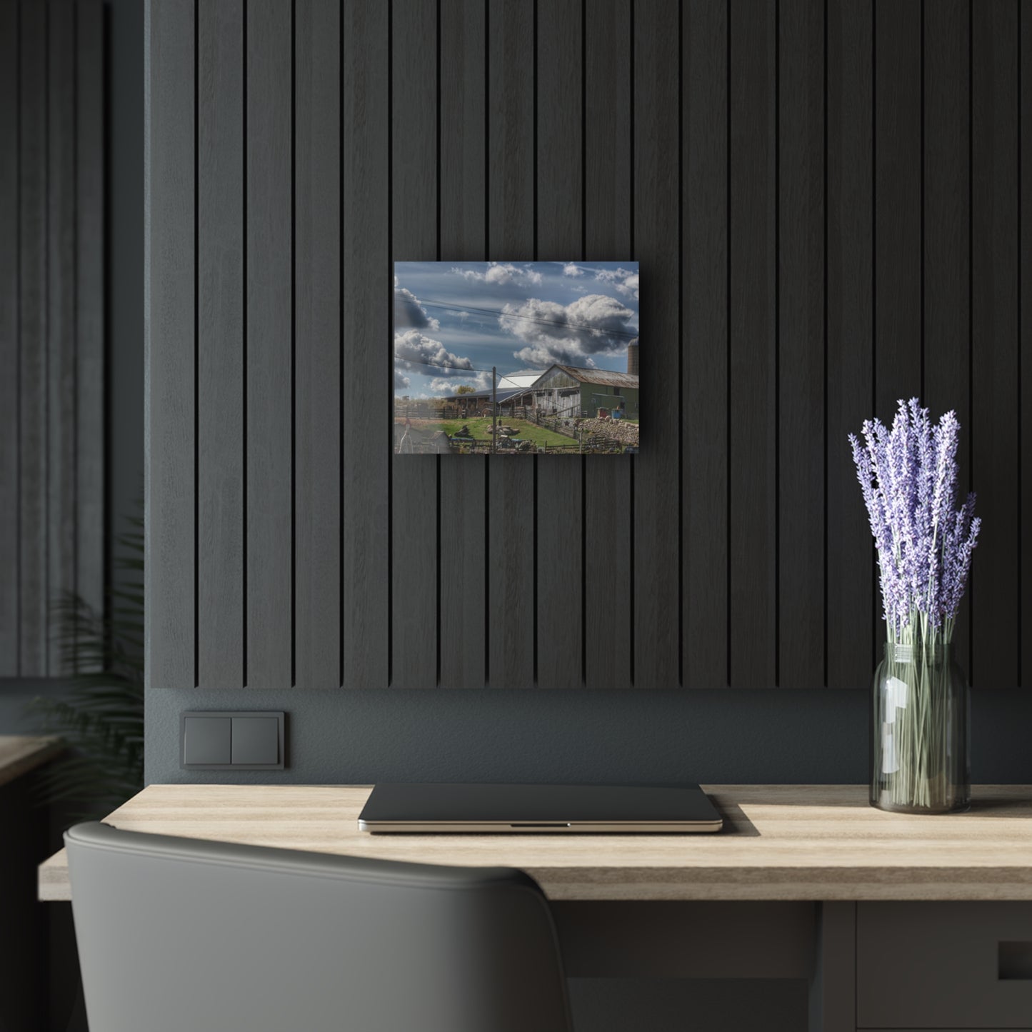 U R There Photography Sutton Road Haybarn Rustic Farmhouse Acrylic Wall Print