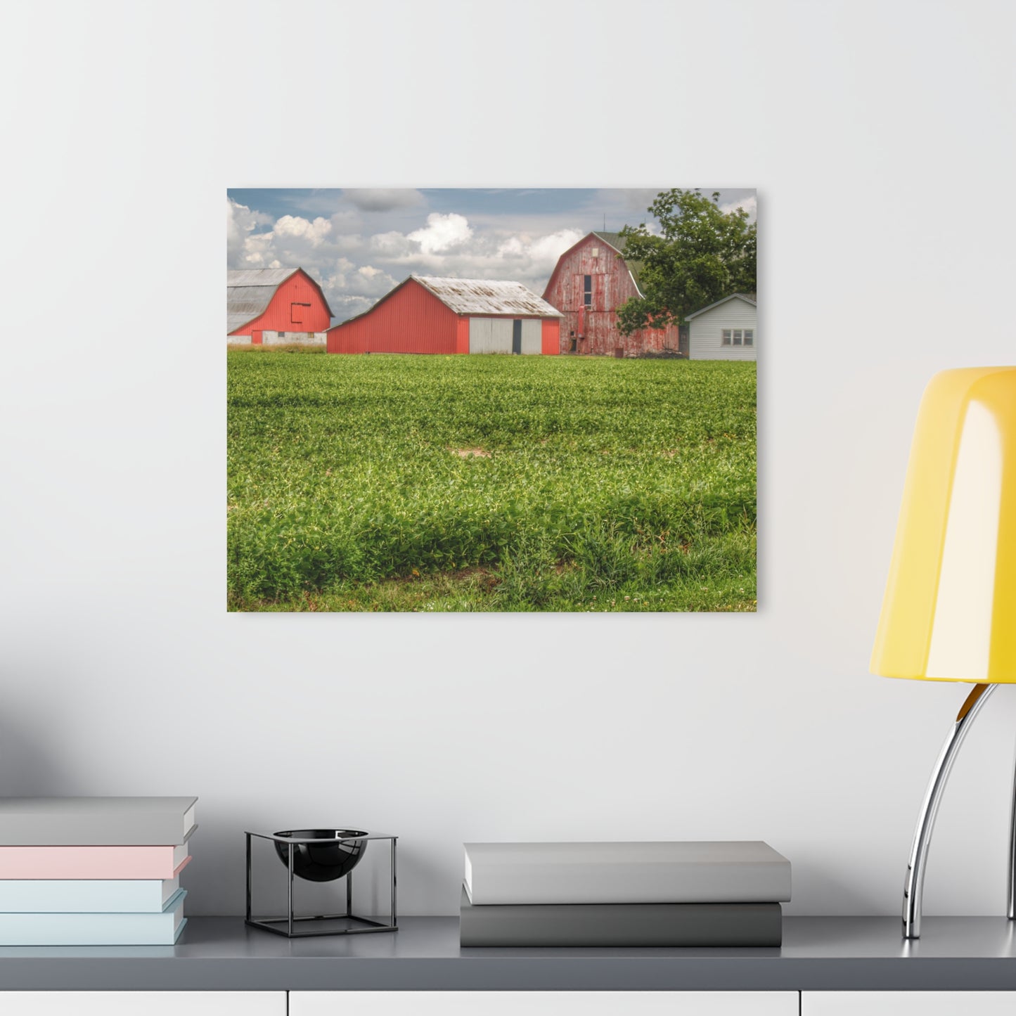 U R There Photography Roadside Trio Rustic Farmhouse Acrylic Wall Print