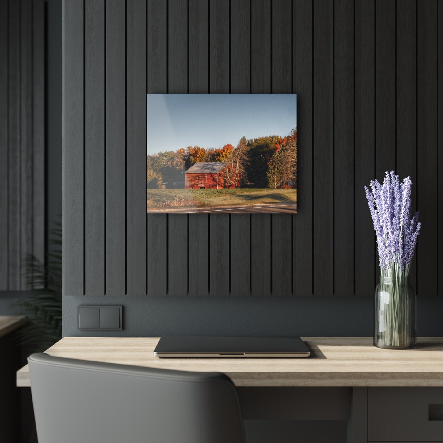 U R There Photography Tucked on Treasurer Road Rustic Farmhouse Acrylic Wall Print
