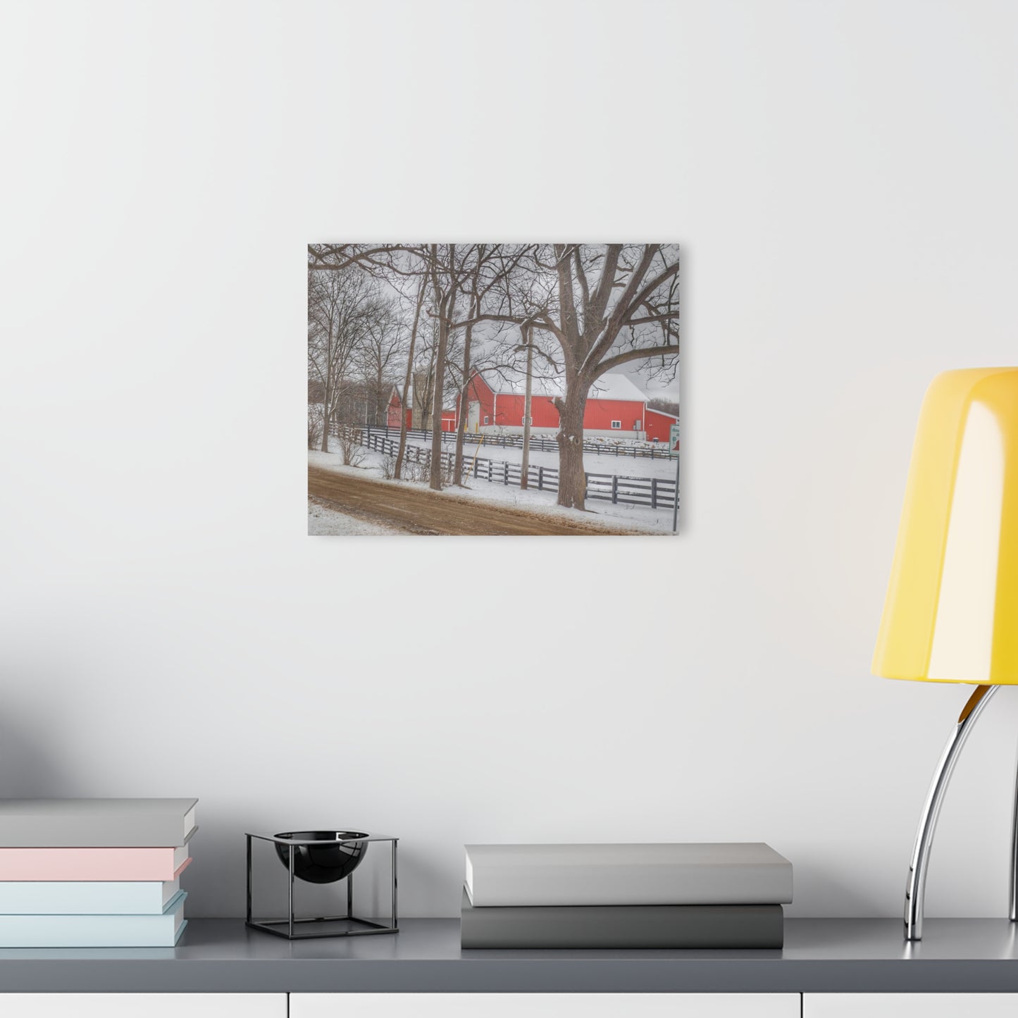 U R There Photography Barns of Barber Road I Rustic Farmhouse Acrylic Wall Print