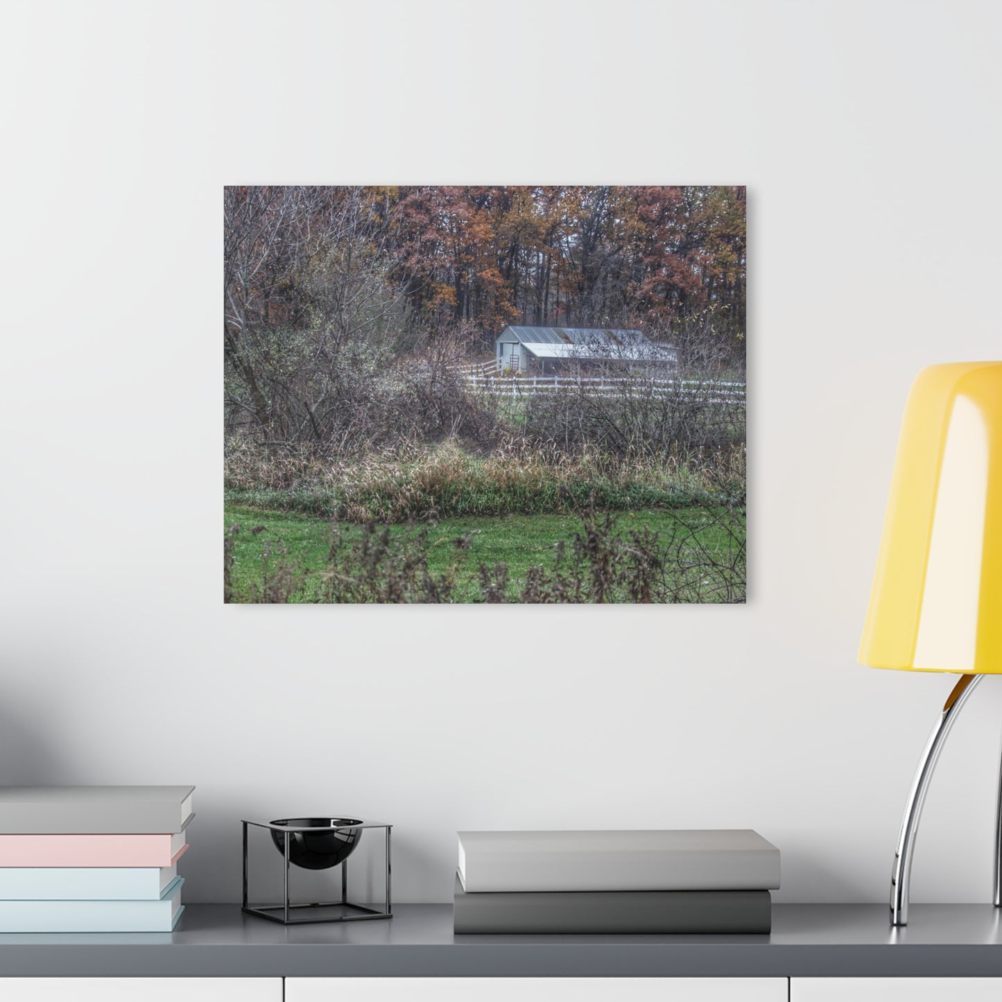 U R There Photography Shifman Road Stable Rustic Farmhouse Acrylic Wall Print