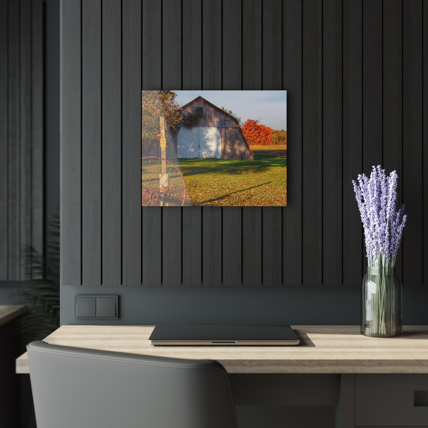 U R There Photography Cade Road Quonset Rustic Farmhouse Acrylic Wall Print