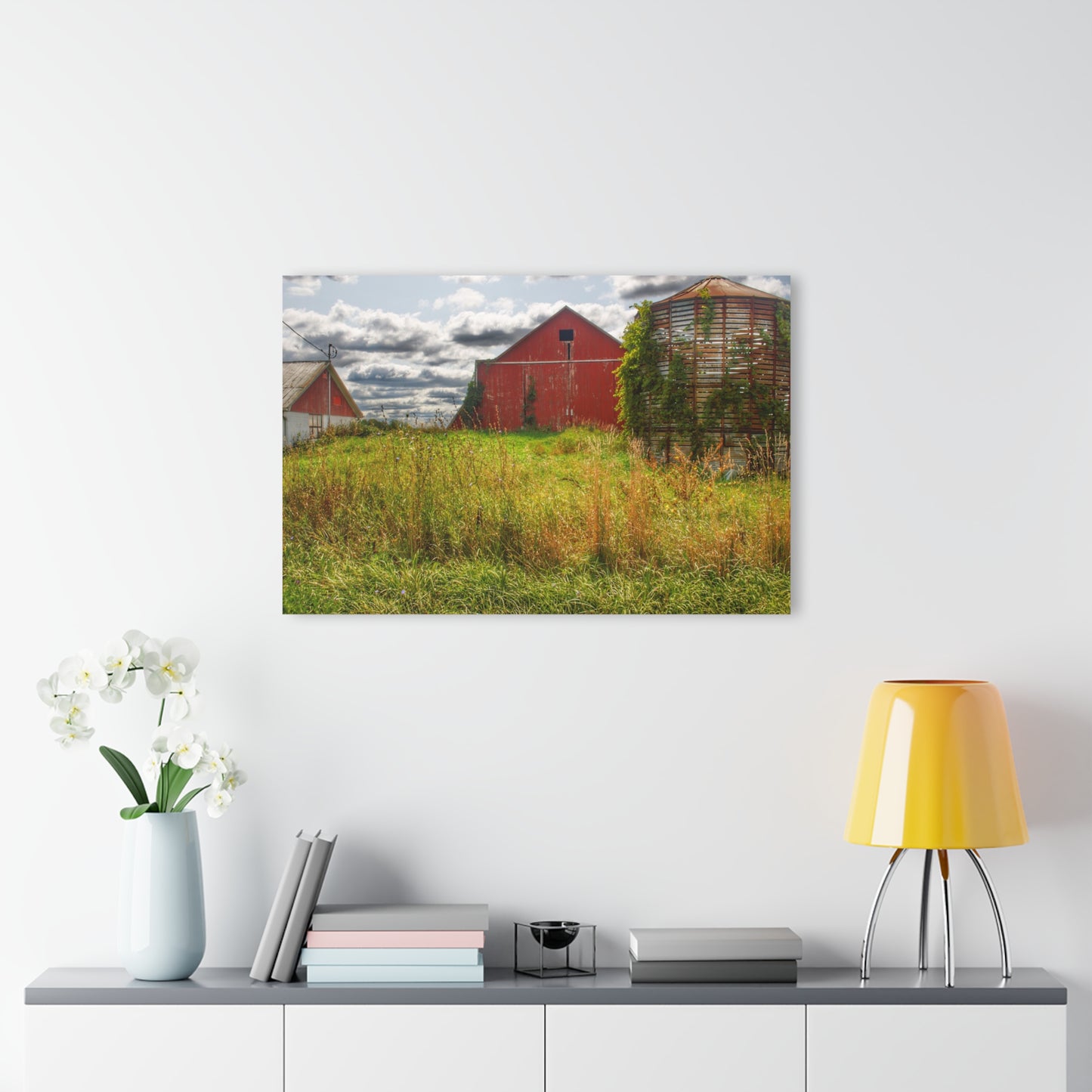 U R There Photography Roadside Relics Rustic Farmhouse Acrylic Wall Print