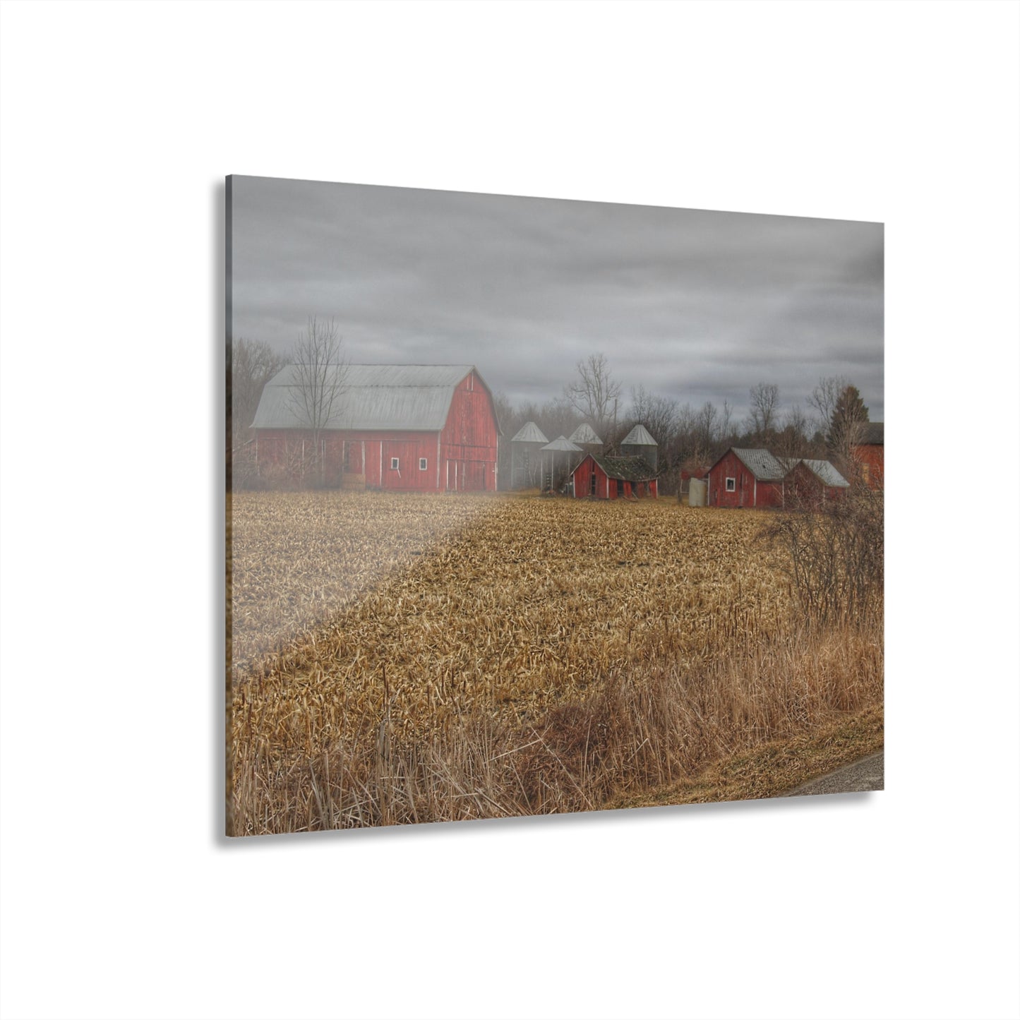U R There Photography Barnes of Arbela II Rustic Farmhouse Acrylic Wall Print