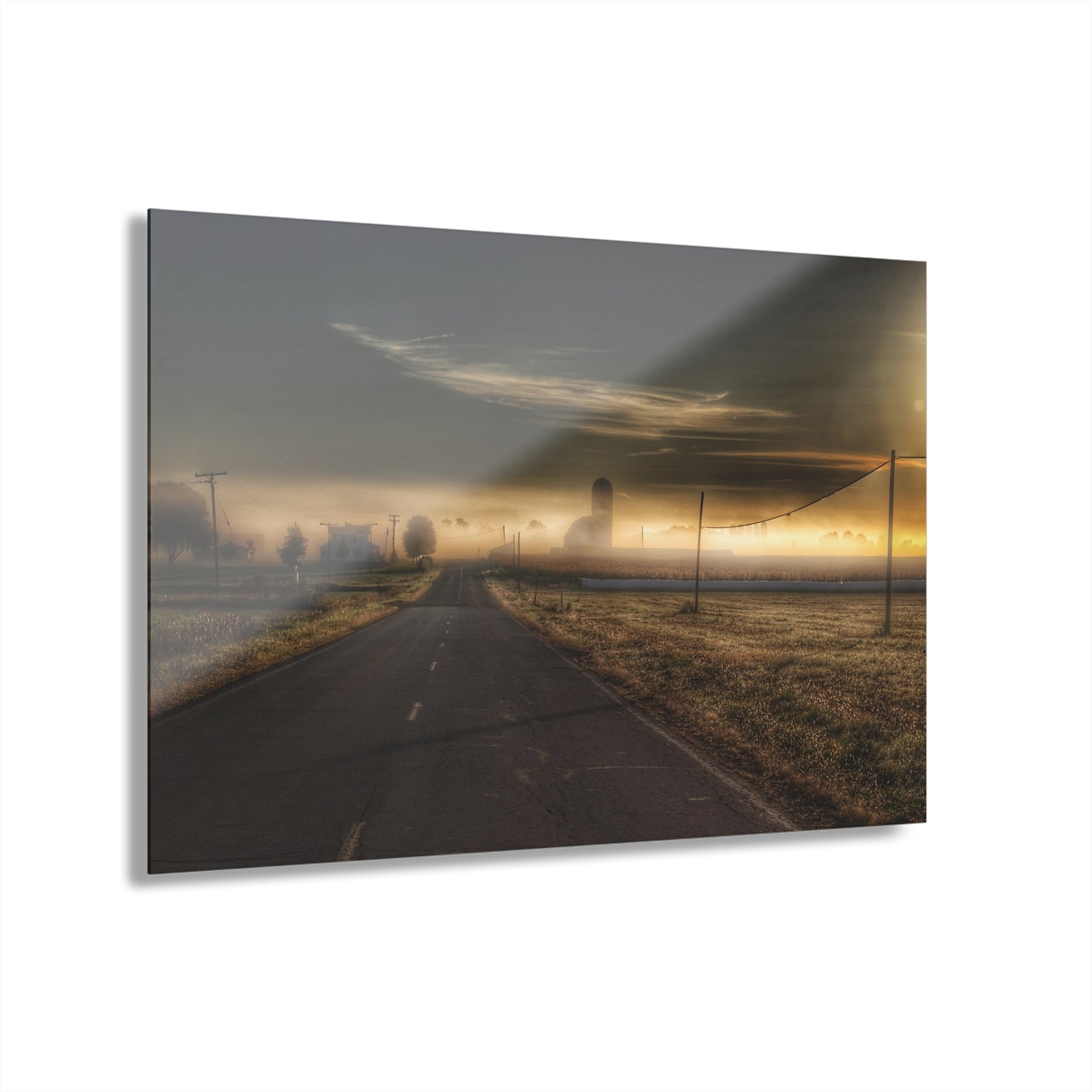 U R There Photography By Dawns Early Light Rustic Farmhouse Acrylic Wall Print