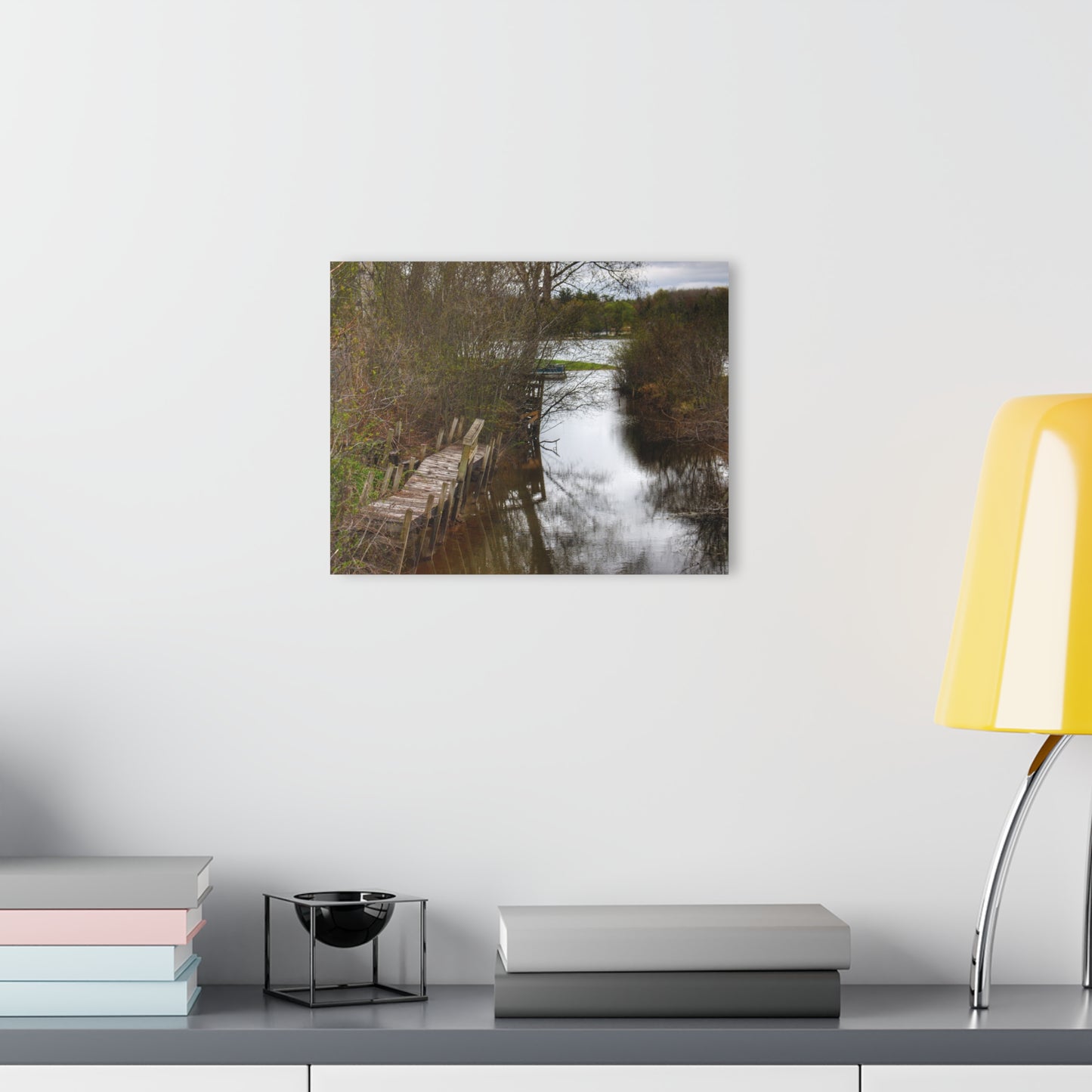 U R There Photography Private Pathways Rustic Farmhouse Acrylic Wall Print