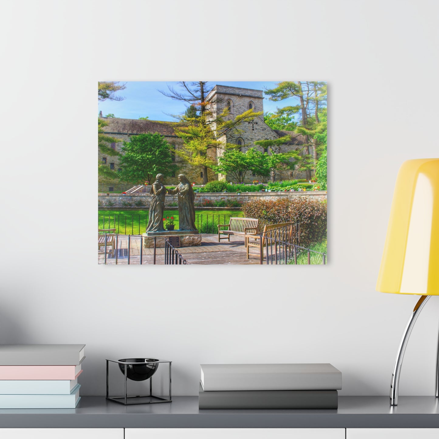 U R There Photography Saint Hugos of the Hills I Rustic Farmhouse Acrylic Wall Print