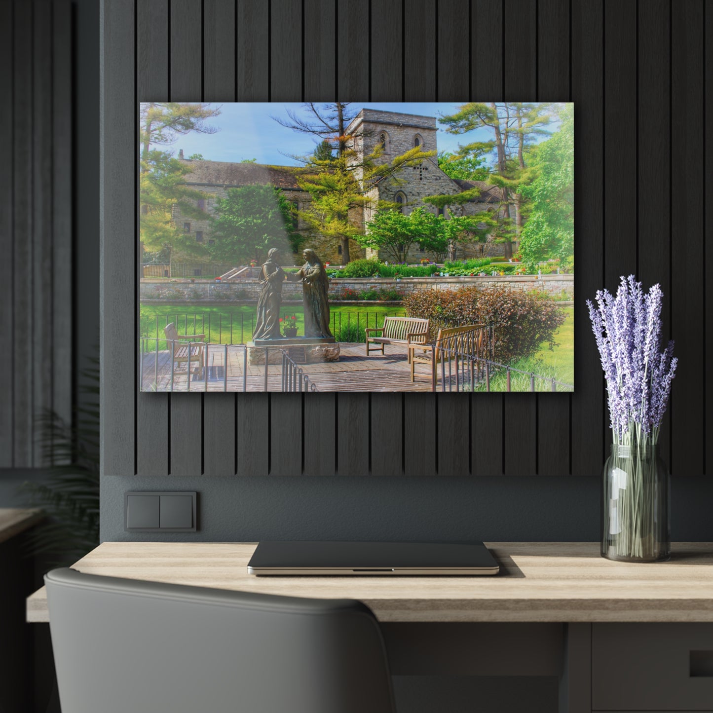 U R There Photography Saint Hugos of the Hills I Rustic Farmhouse Acrylic Wall Print