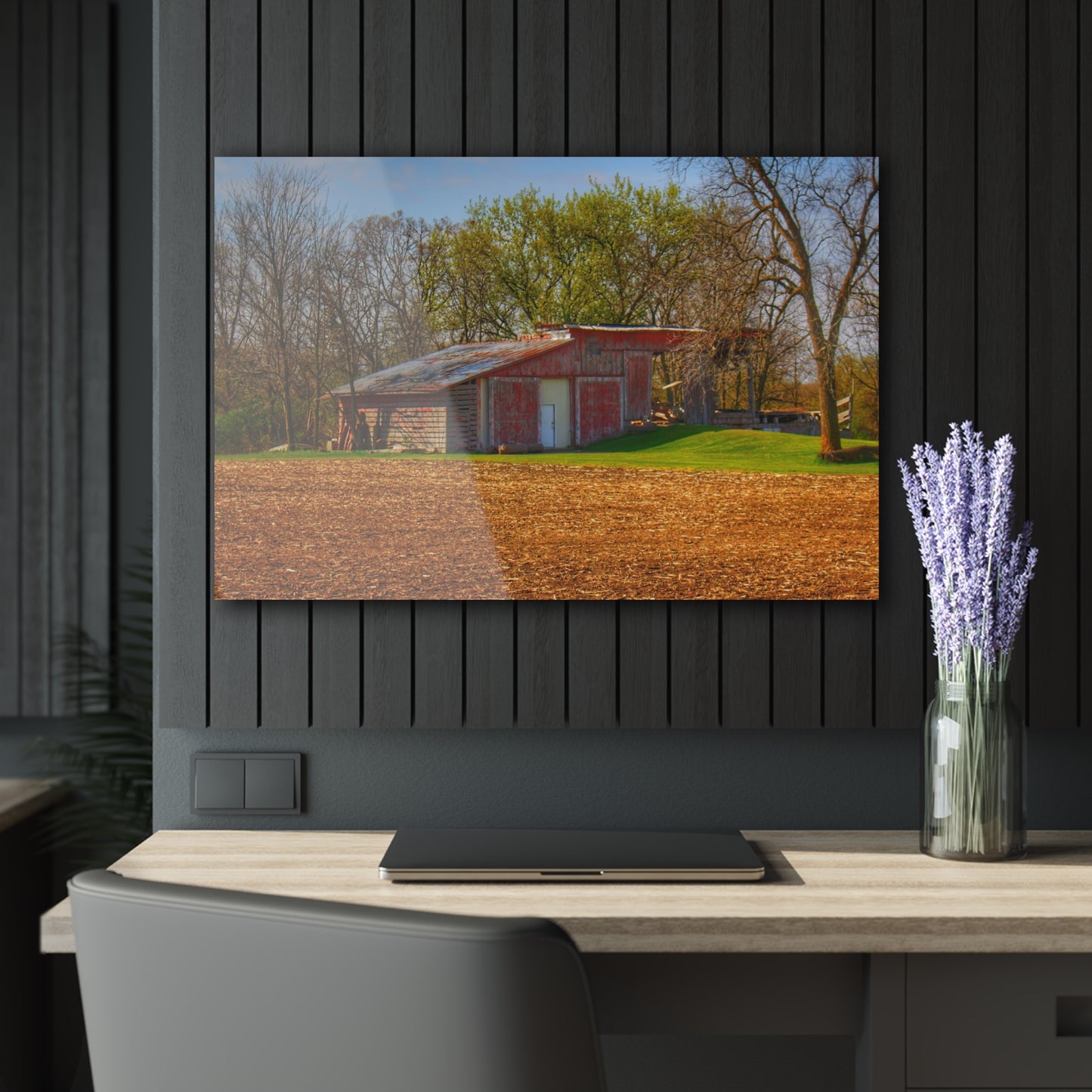 U R There Photography Sohn Roadside Relic Rustic Farmhouse Acrylic Wall Print
