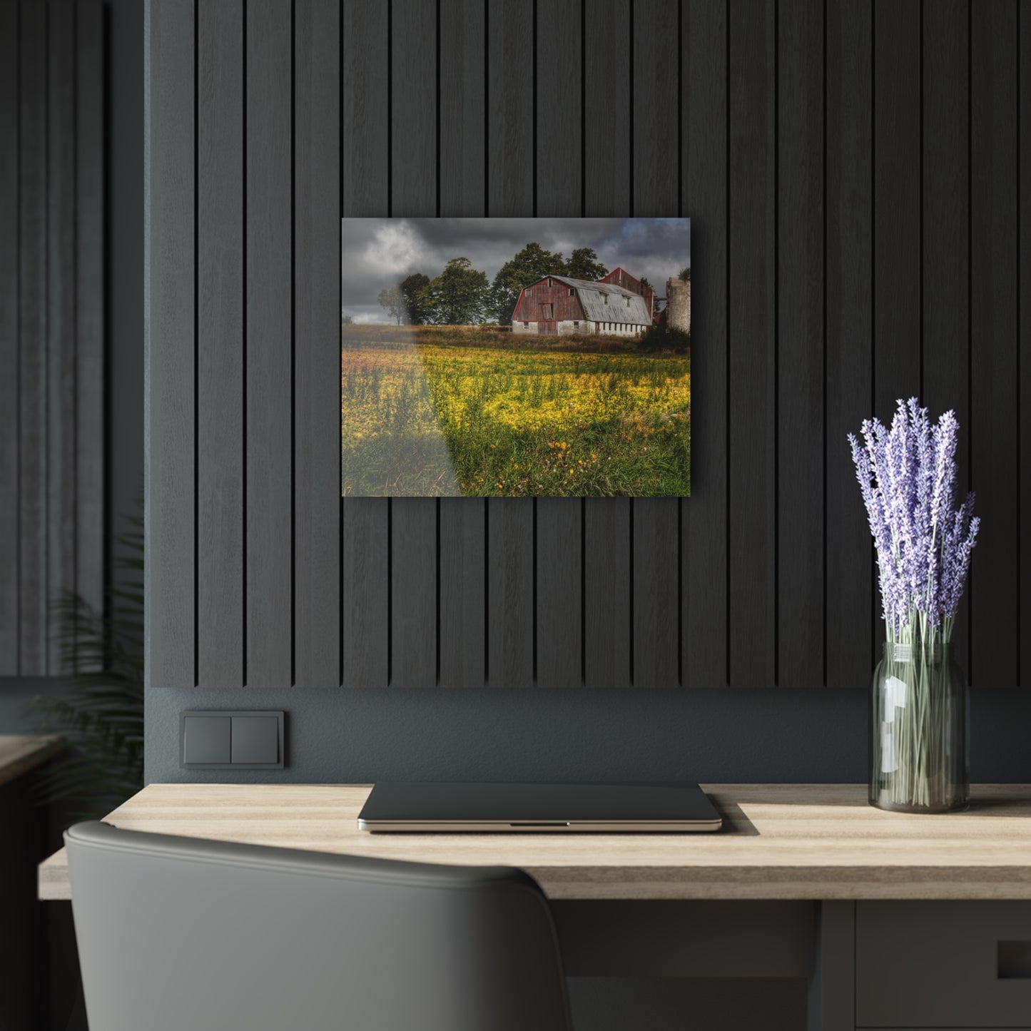 U R There Photography Remnants Rustic Farmhouse Acrylic Wall Print