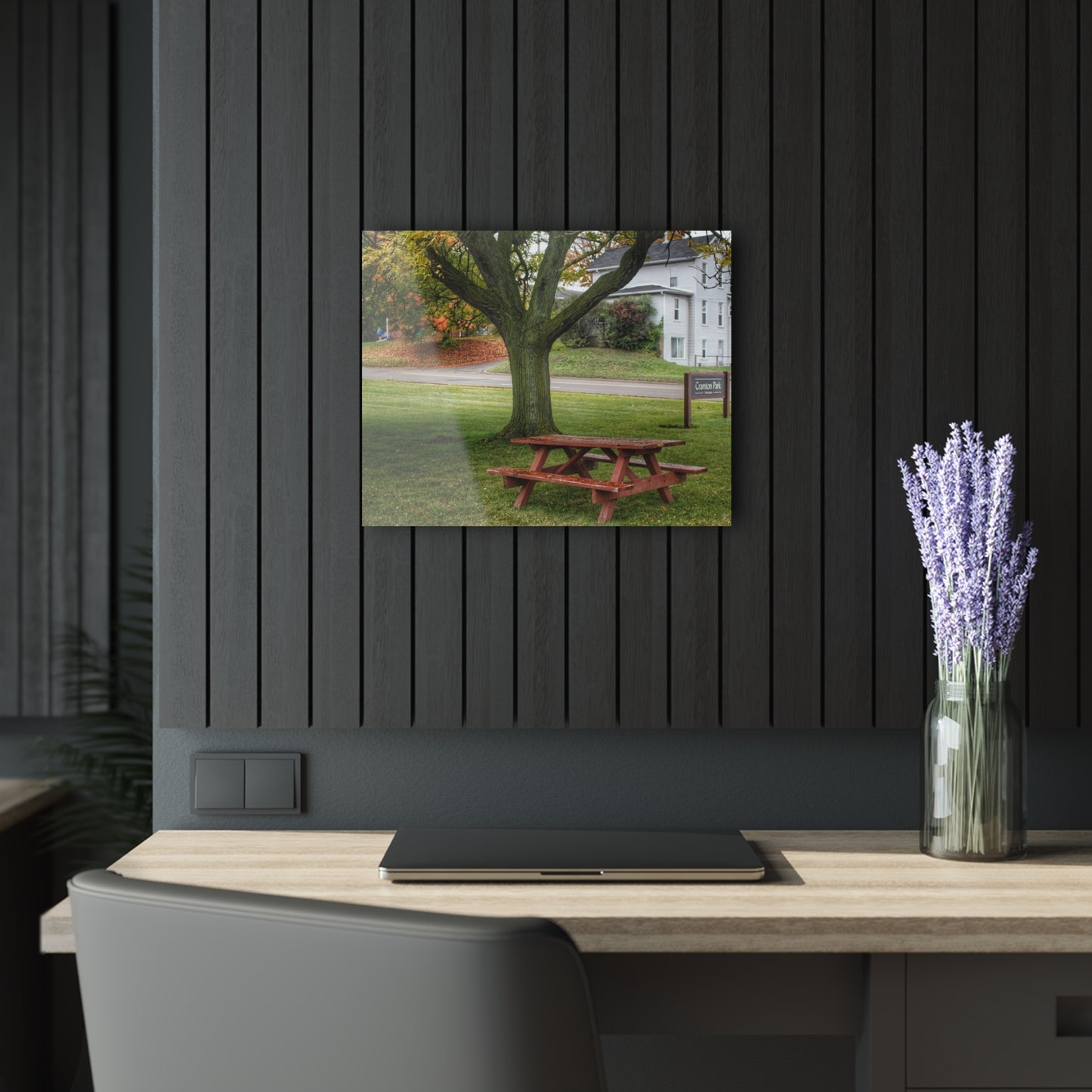 U R There Photography Picnic in the Park Rustic Farmhouse Acrylic Wall Print