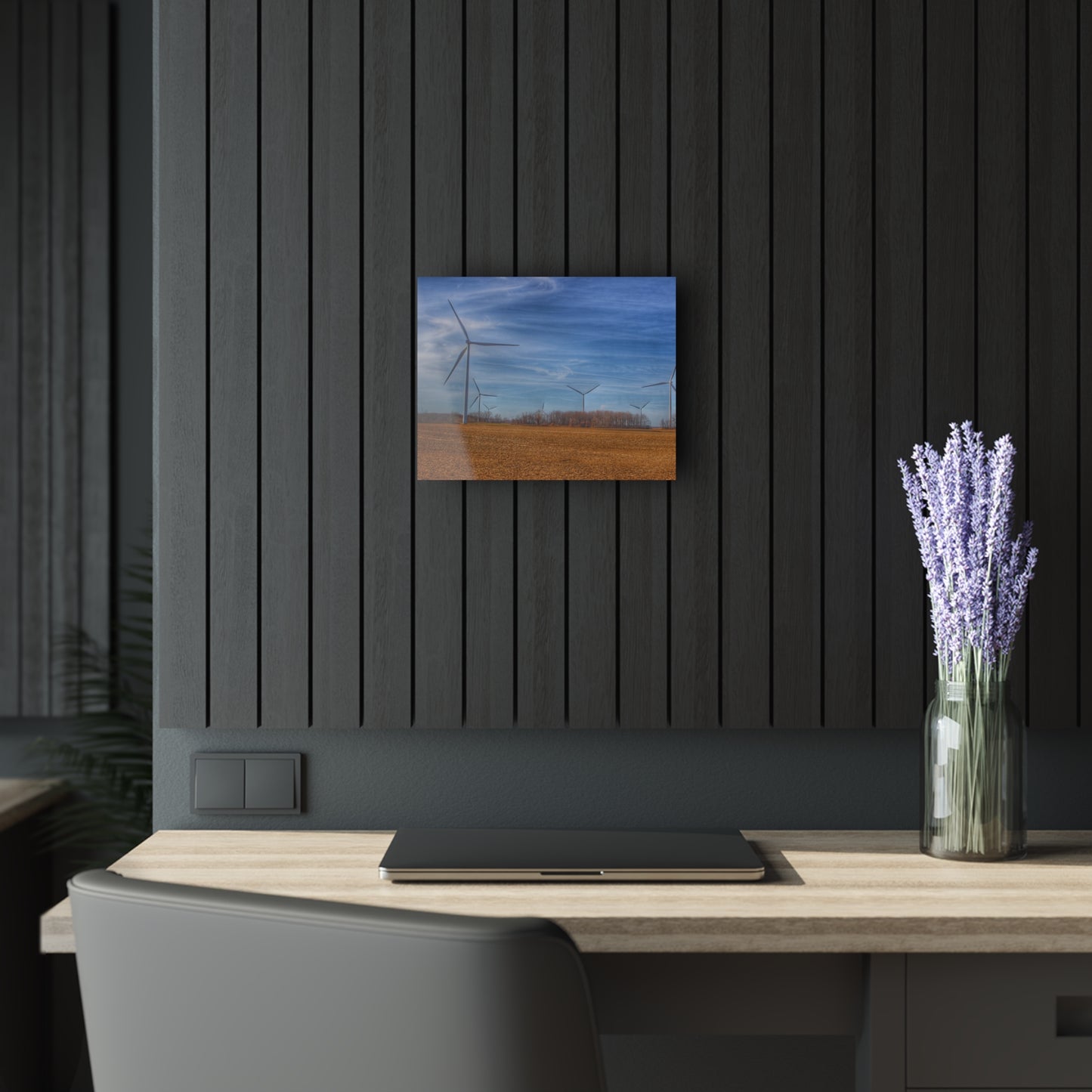 U R There Photography Windmill Alley Rustic Farmhouse Acrylic Wall Print