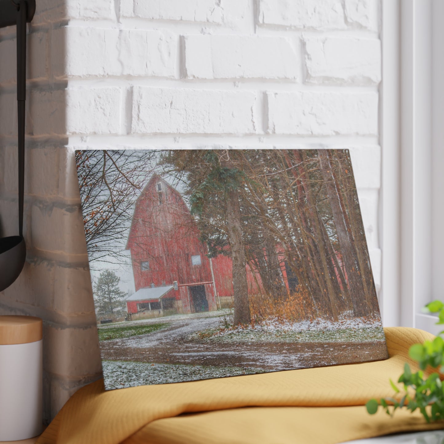 Tubspring Road Hidden Winter Red | Cutting Boards