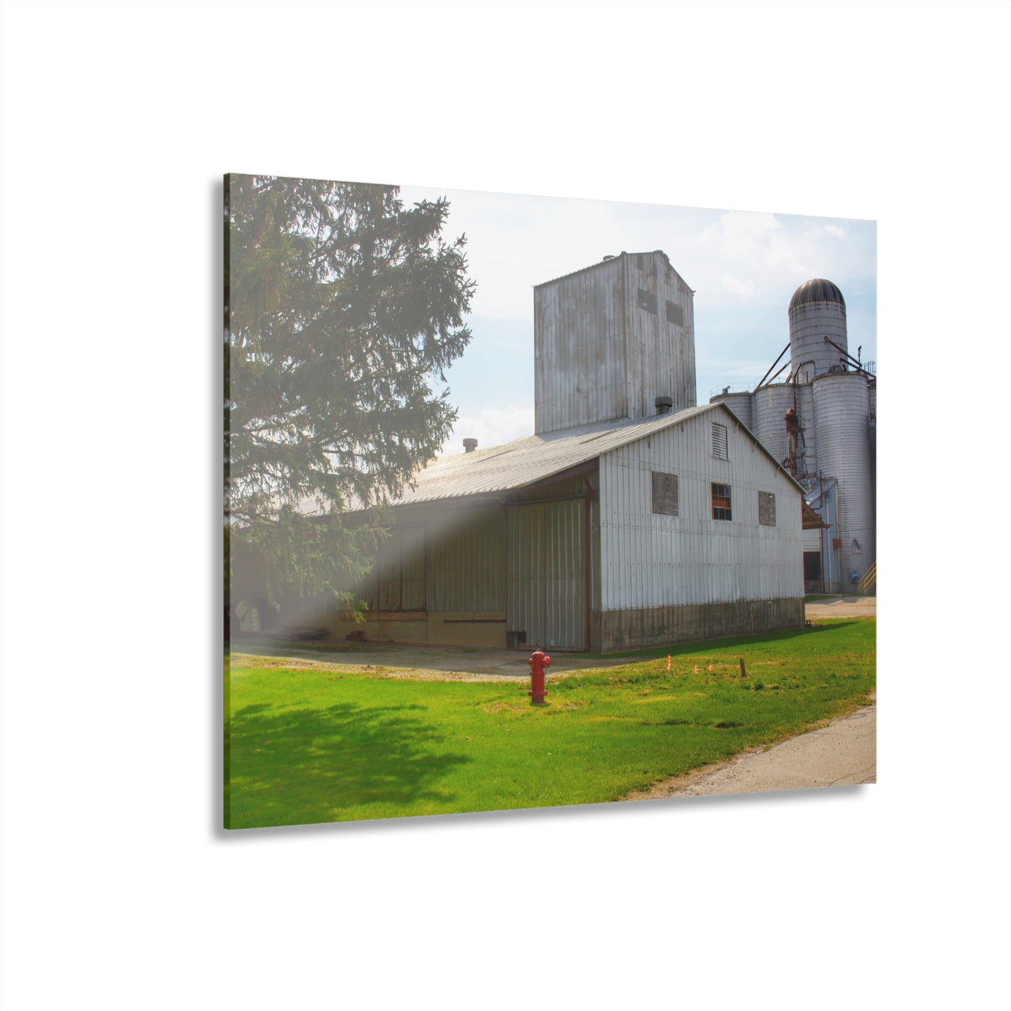 U R There Photography Unionville Grainery Rustic Farmhouse Acrylic Wall Print