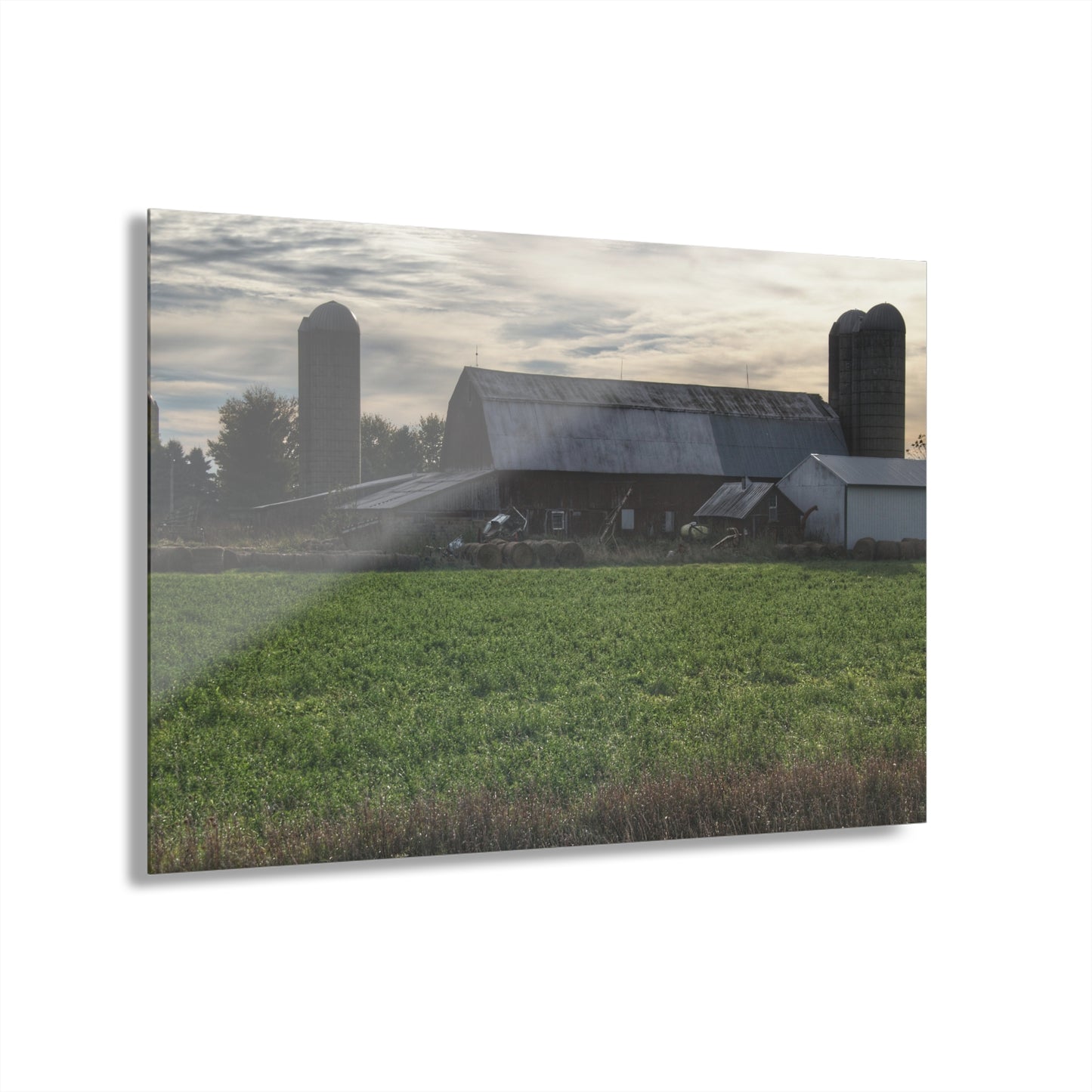 U R There Photography Shepard Road Farm II Rustic Farmhouse Acrylic Wall Print