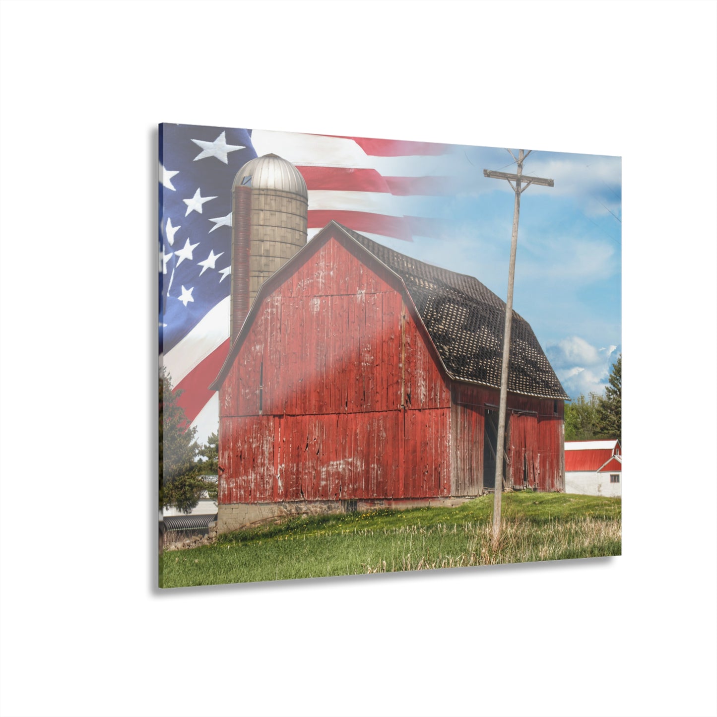U R There Photography An American Farm I Rustic Farmhouse Acrylic Wall Print