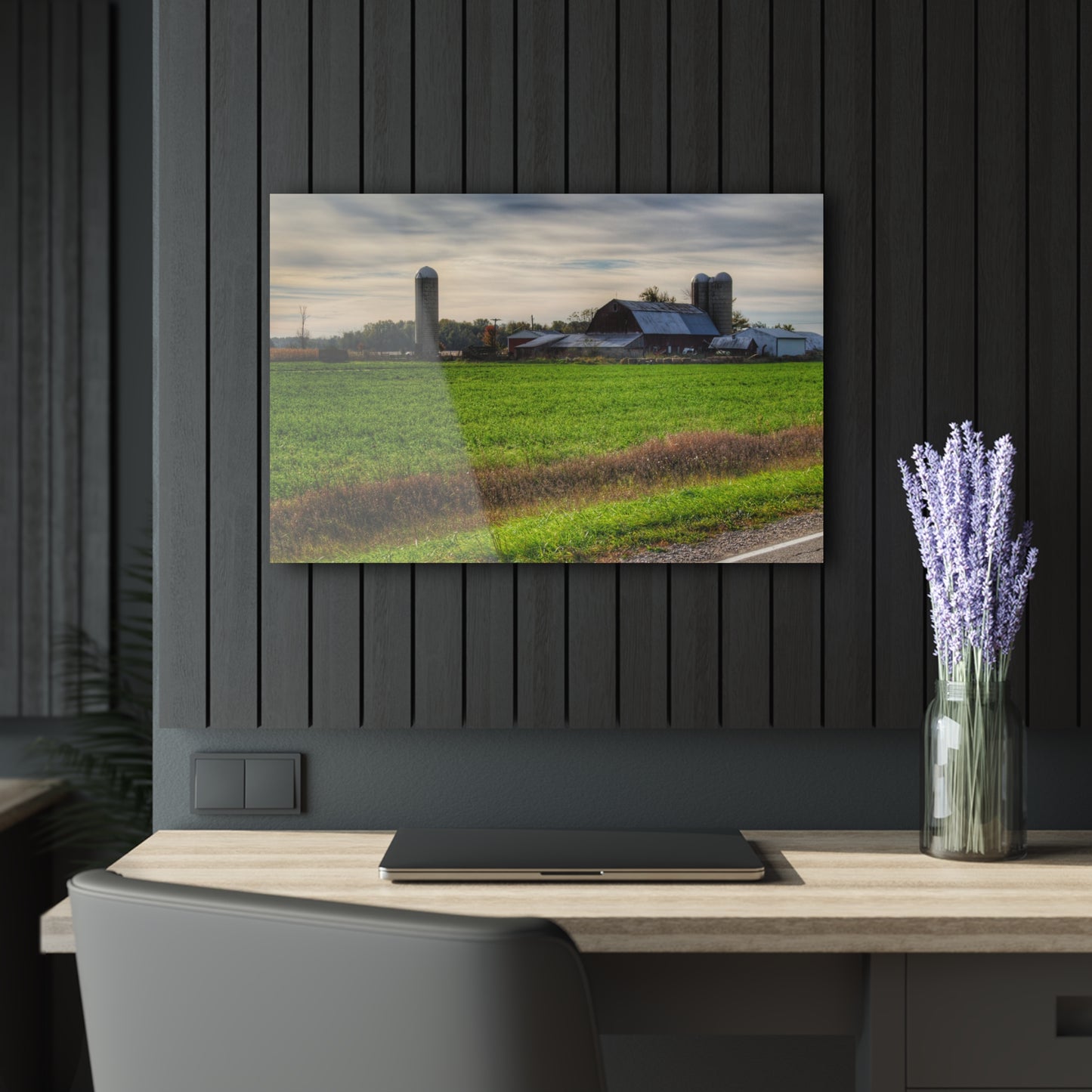 U R There Photography Shepard Road Farm I Rustic Farmhouse Acrylic Wall Print