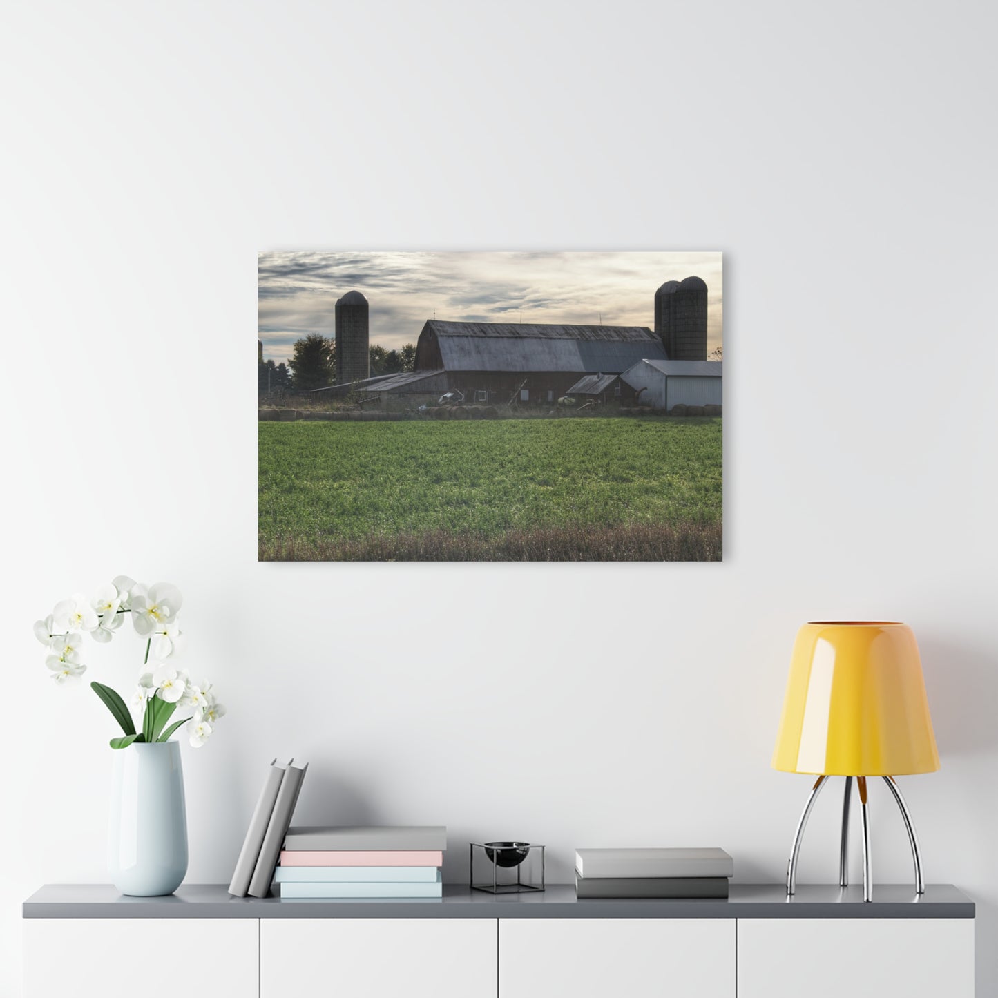 U R There Photography Shepard Road Farm II Rustic Farmhouse Acrylic Wall Print