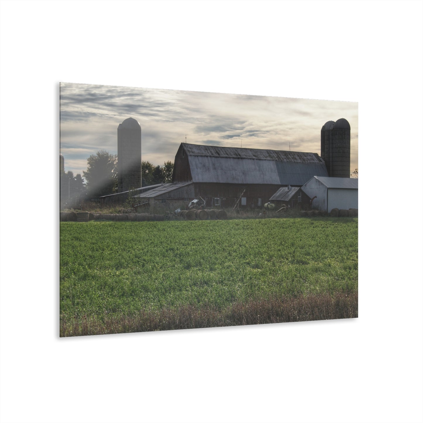 U R There Photography Shepard Road Farm II Rustic Farmhouse Acrylic Wall Print