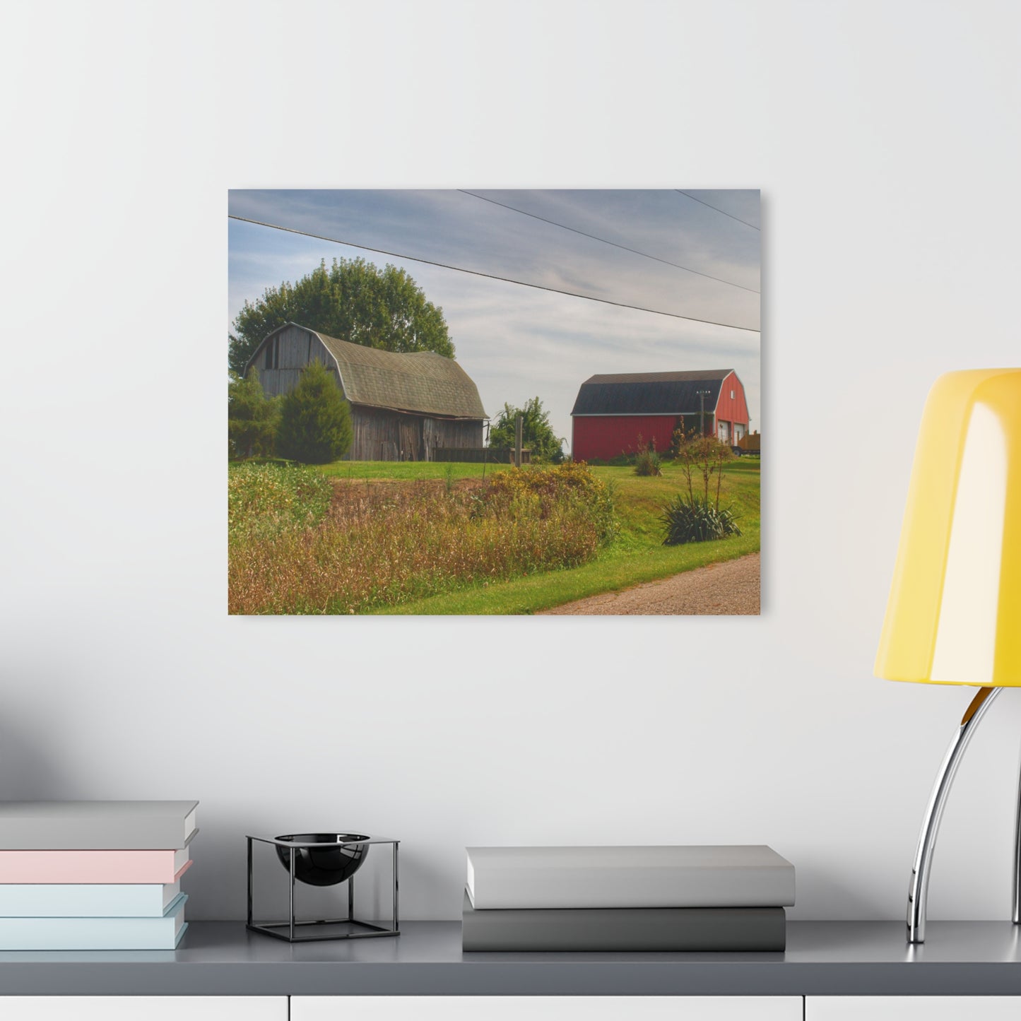 U R There Photography Schott Road Generations Rustic Farmhouse Acrylic Wall Print