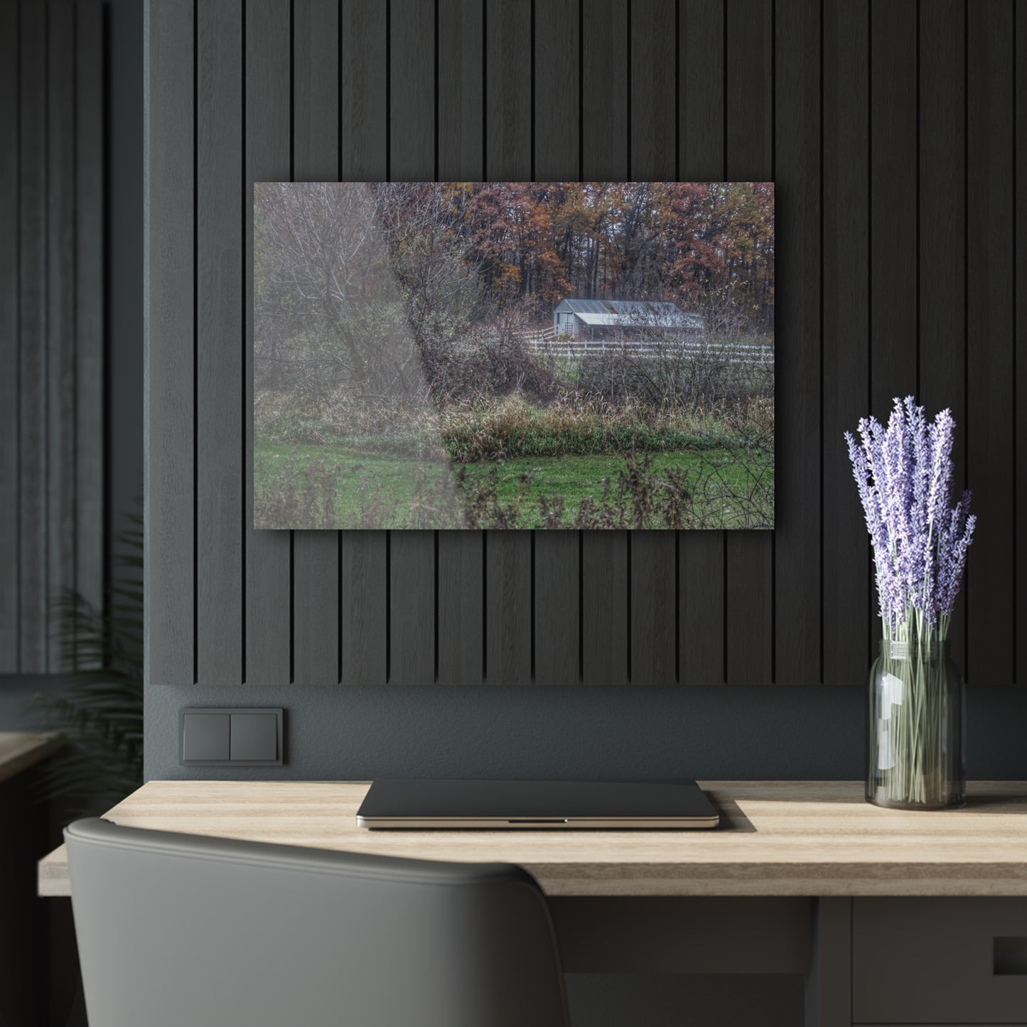 U R There Photography Shifman Road Stable Rustic Farmhouse Acrylic Wall Print