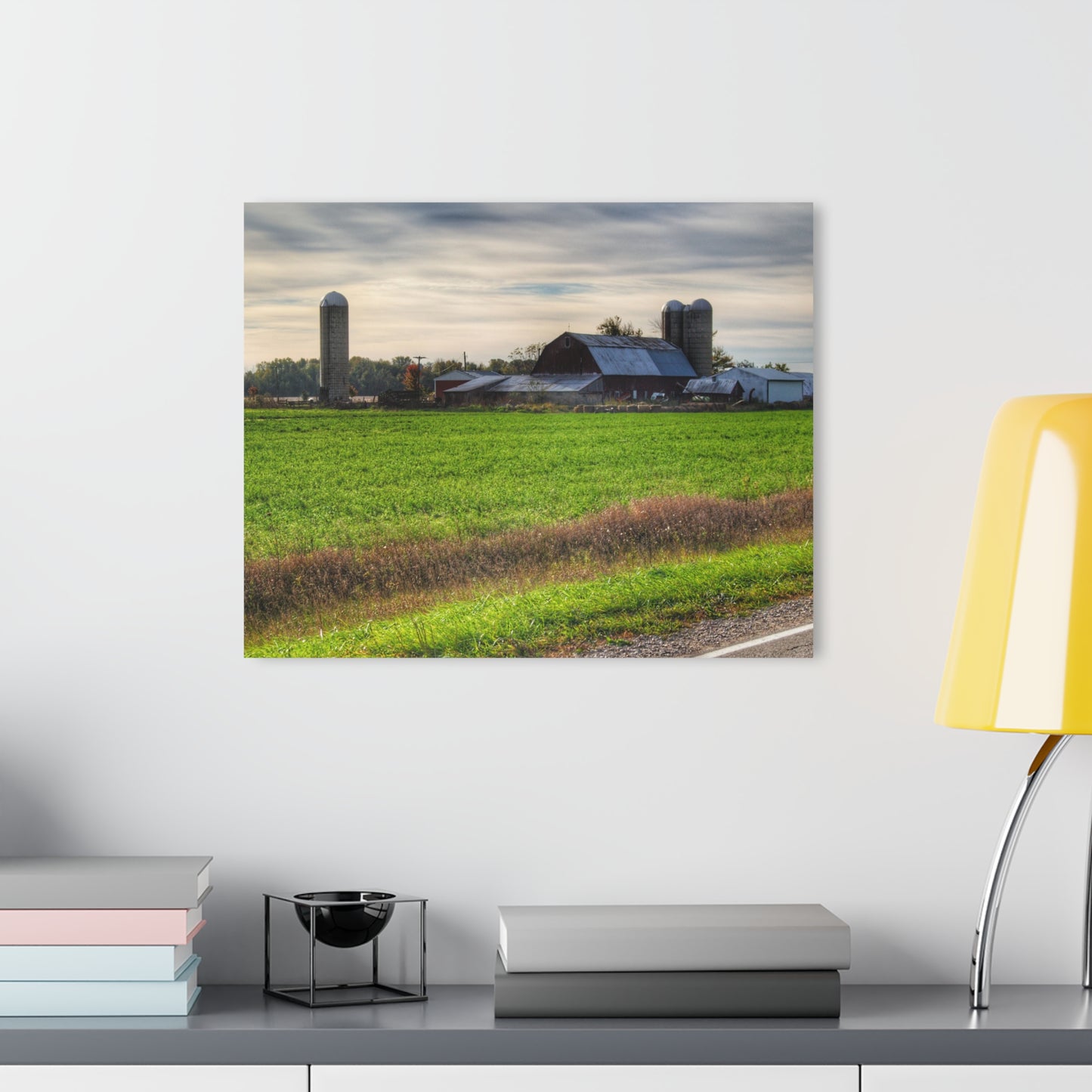 U R There Photography Shepard Road Farm I Rustic Farmhouse Acrylic Wall Print