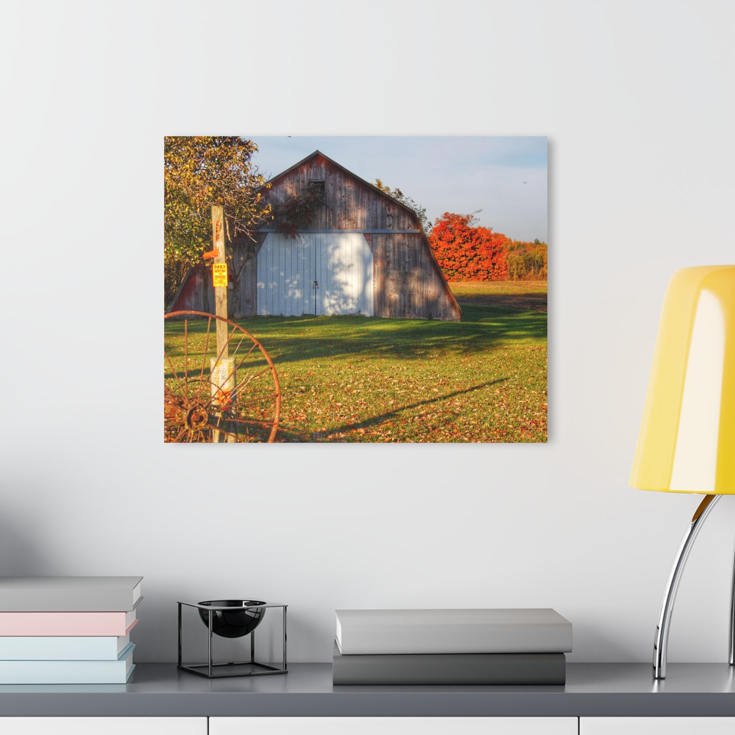 U R There Photography Cade Road Quonset Rustic Farmhouse Acrylic Wall Print
