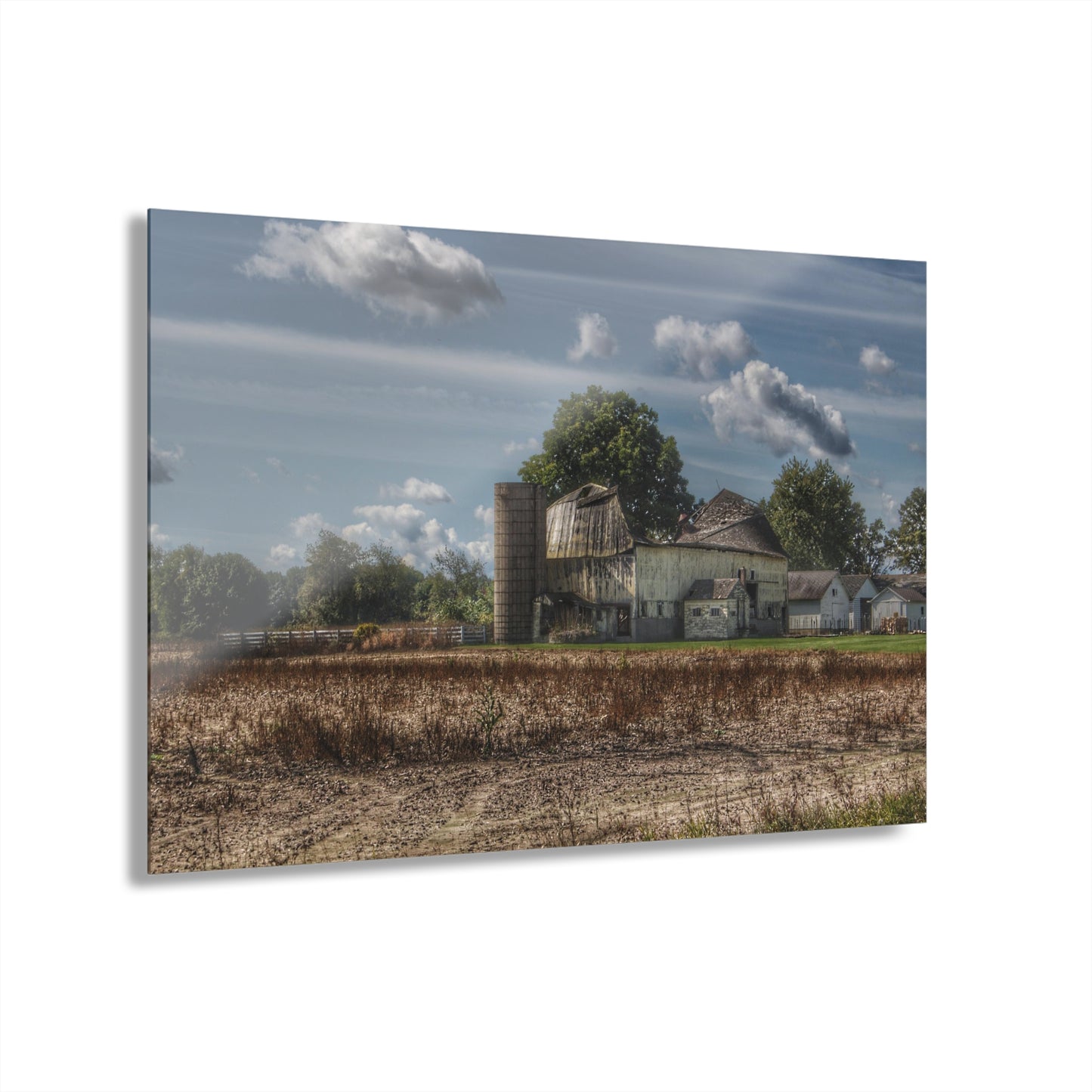 U R There Photography Sutton Road End of Days Rustic Farmhouse Acrylic Wall Print