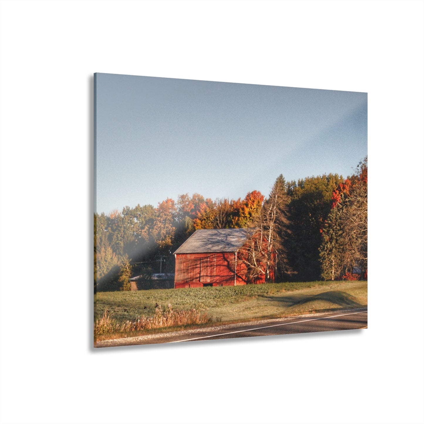 U R There Photography Tucked on Treasurer Road Rustic Farmhouse Acrylic Wall Print