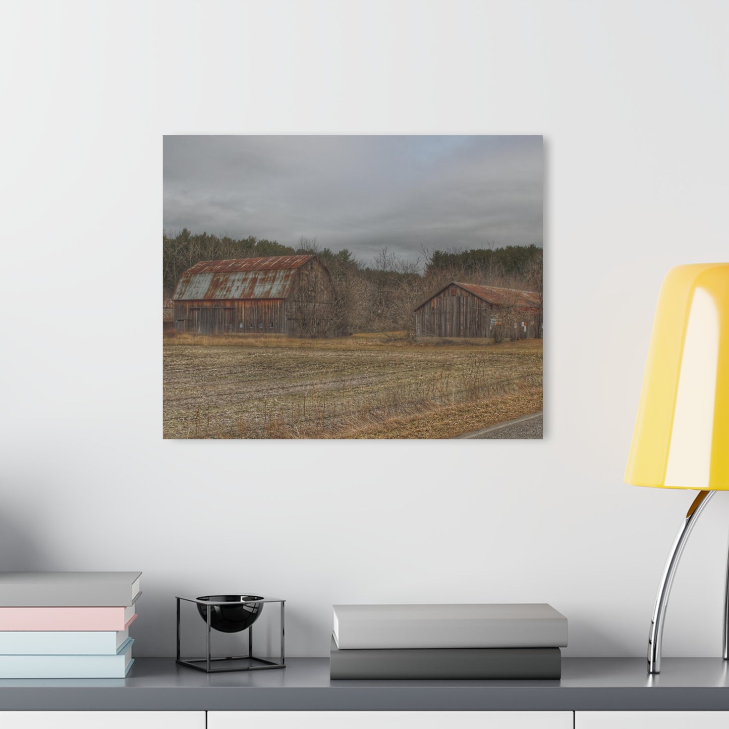 U R There Photography Barnes of Arbela III Rustic Farmhouse Acrylic Wall Print