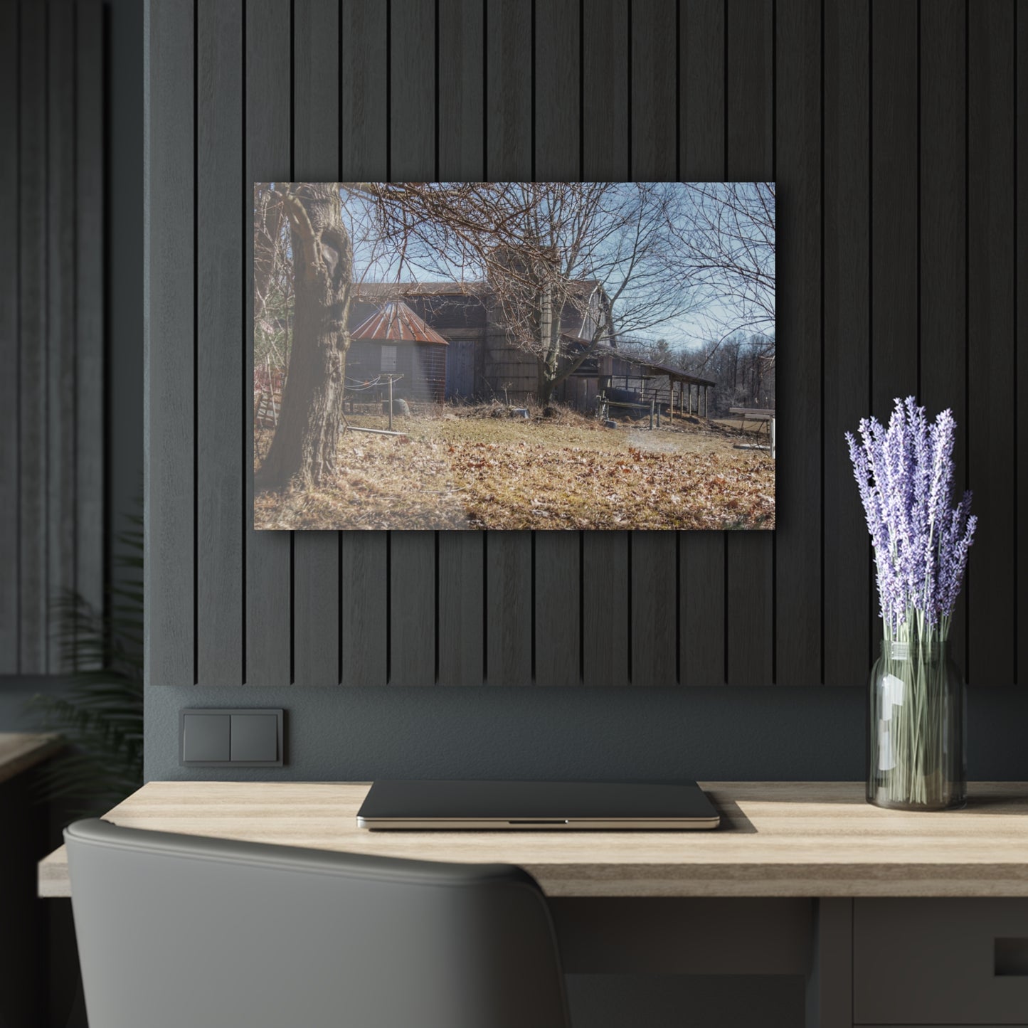 U R There Photography Hagerman Hidden Rustic Farmhouse Acrylic Wall Print