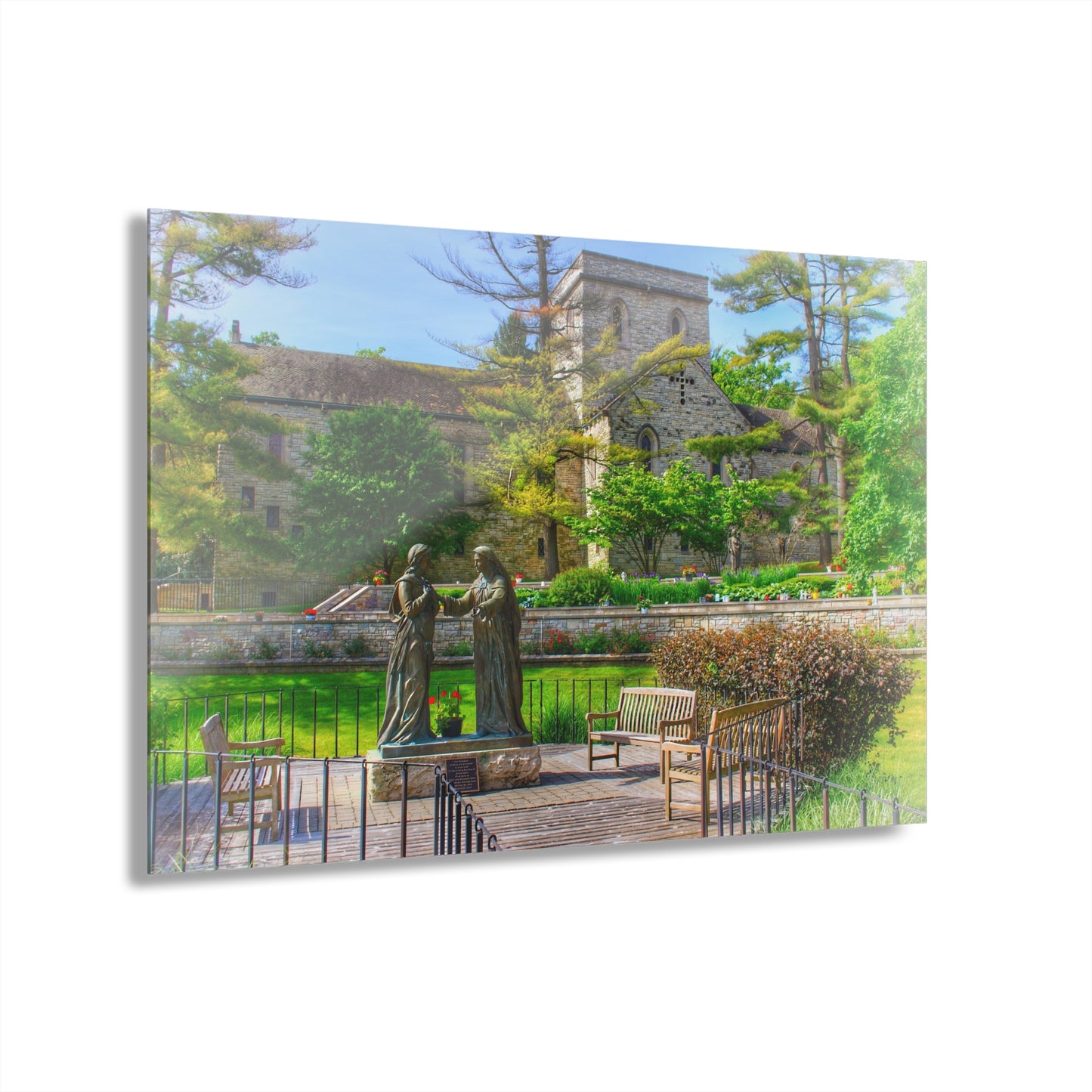 U R There Photography Saint Hugos of the Hills I Rustic Farmhouse Acrylic Wall Print