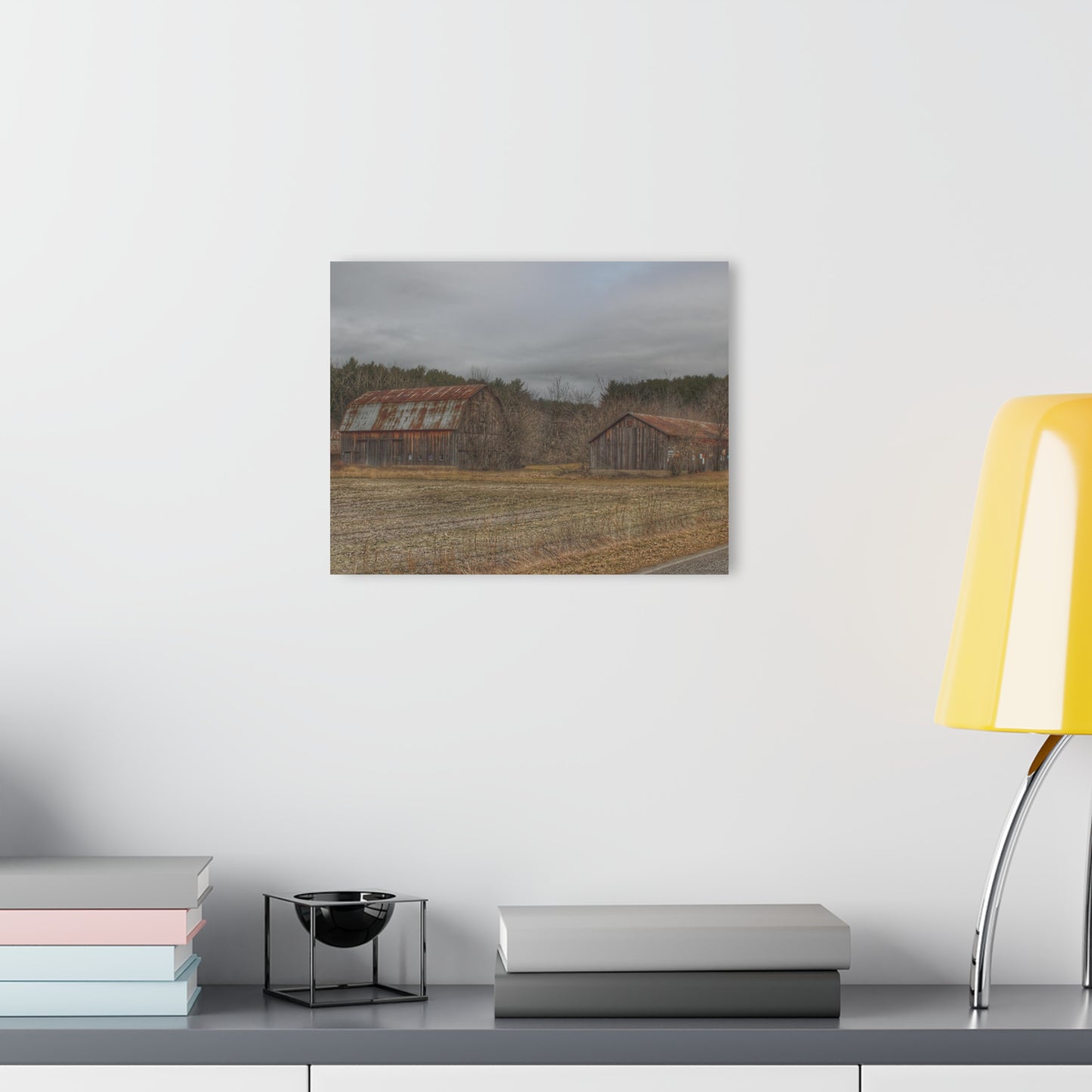 U R There Photography Barnes of Arbela III Rustic Farmhouse Acrylic Wall Print