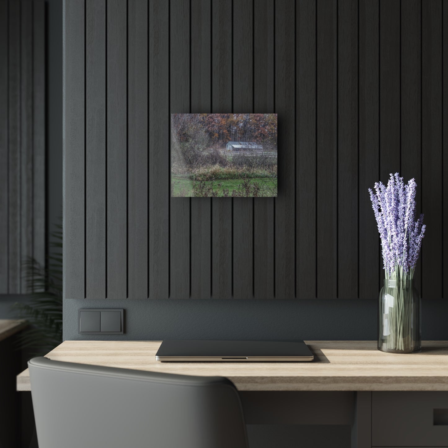 U R There Photography Shifman Road Stable Rustic Farmhouse Acrylic Wall Print